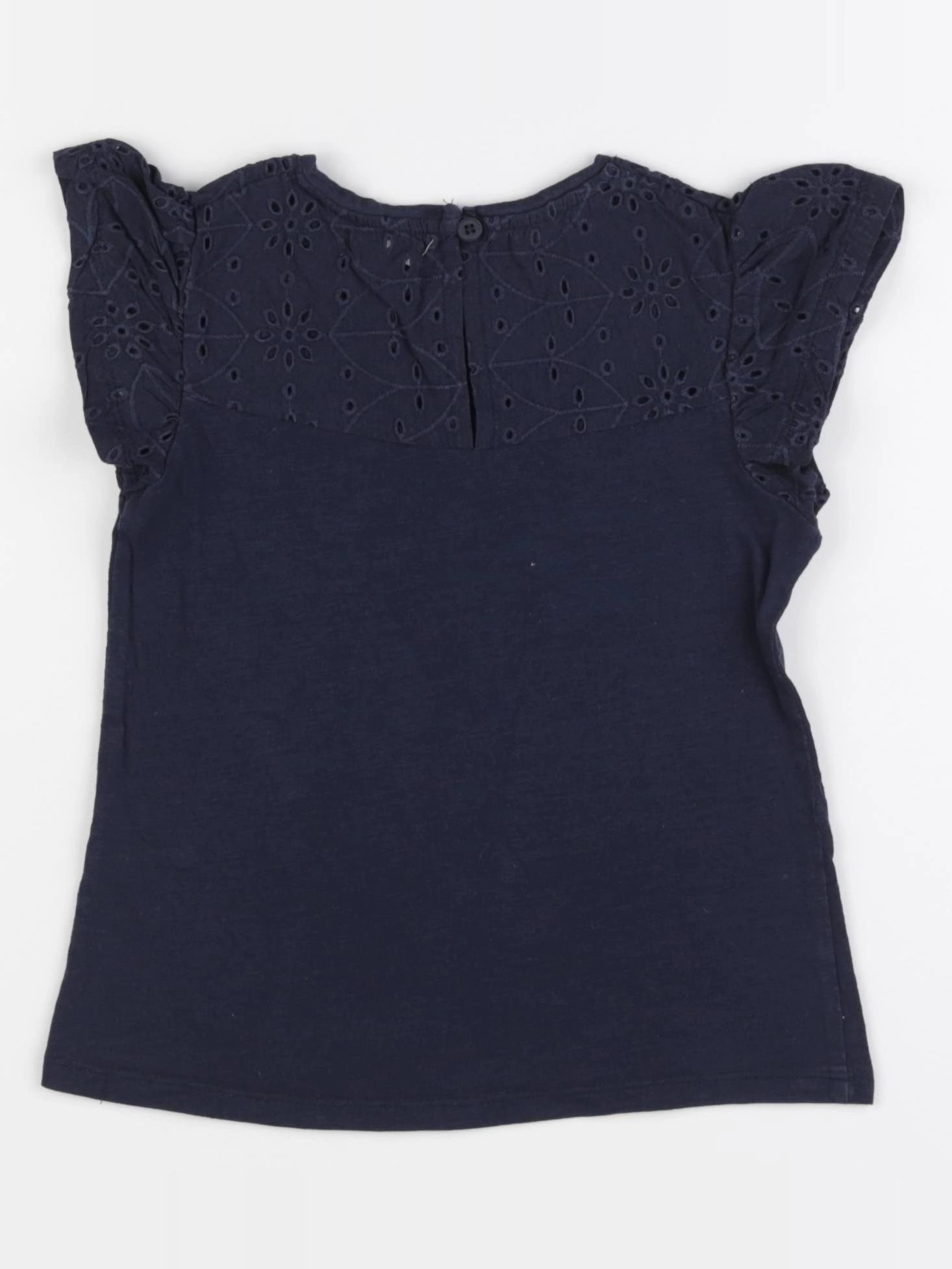 Vertbaudet - tee-shirt bleu - 5 ans