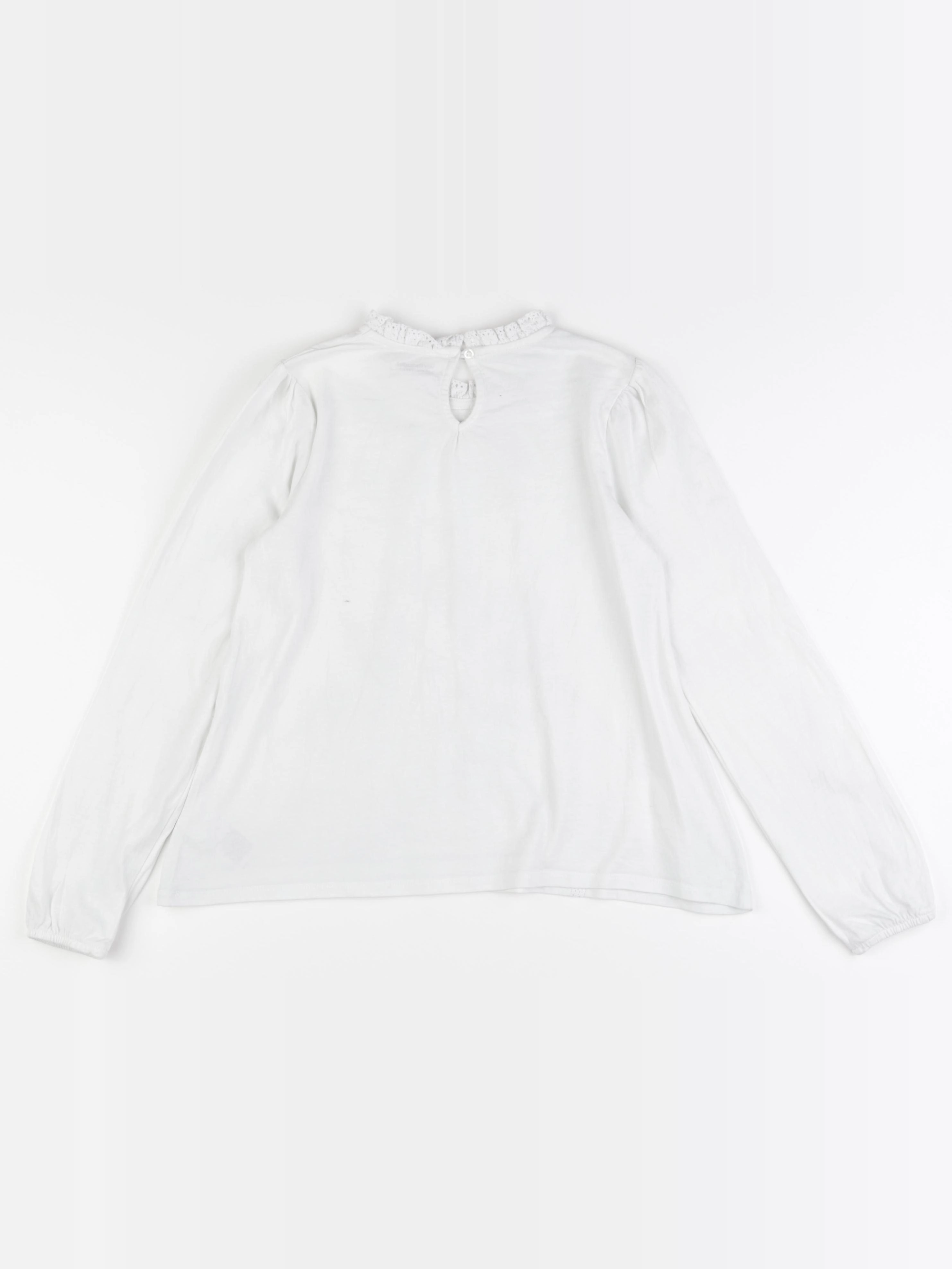 Vertbaudet - tee-shirt blanc - 10 ans