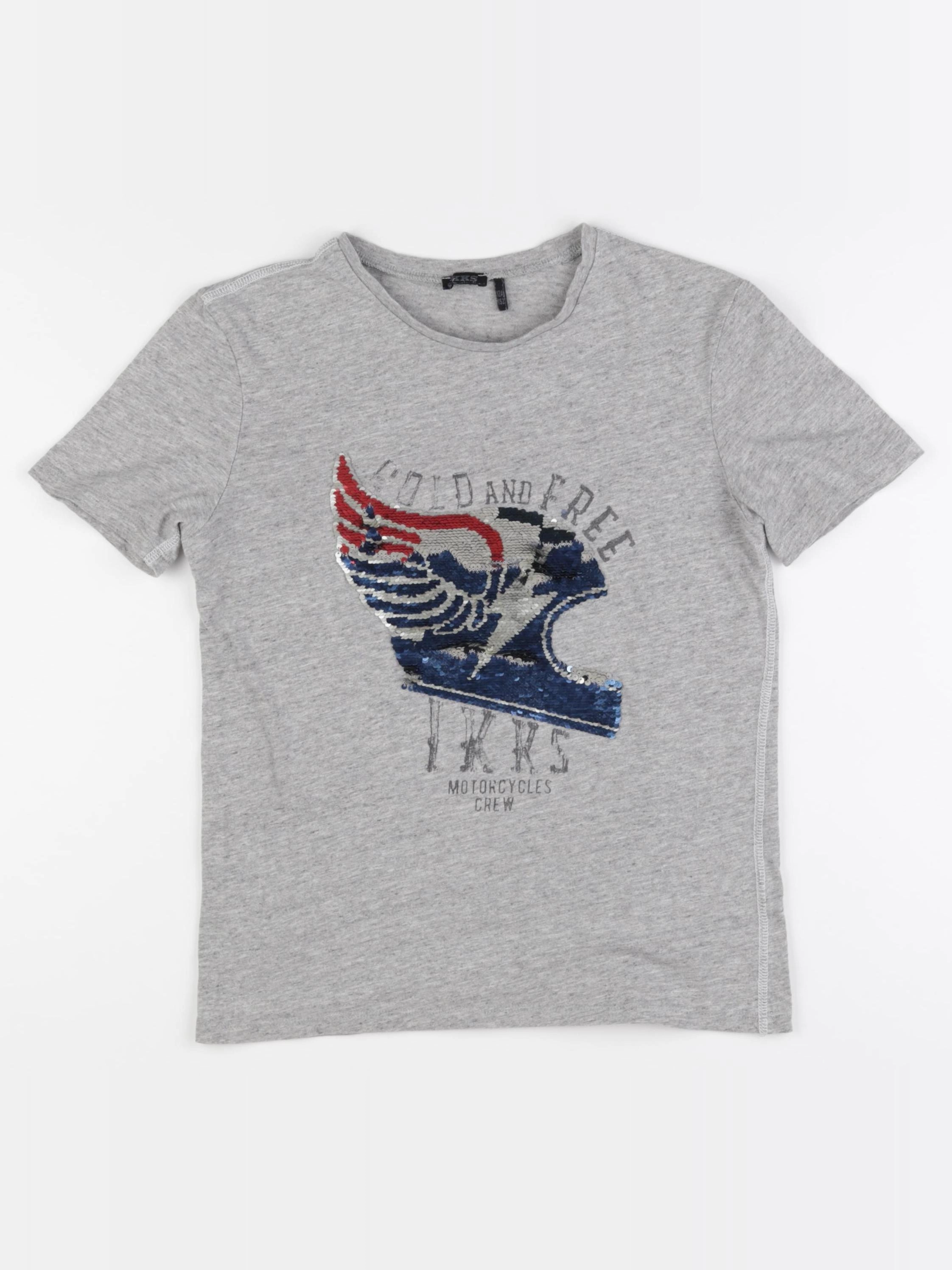IKKS - tee-shirt gris - 12 ans