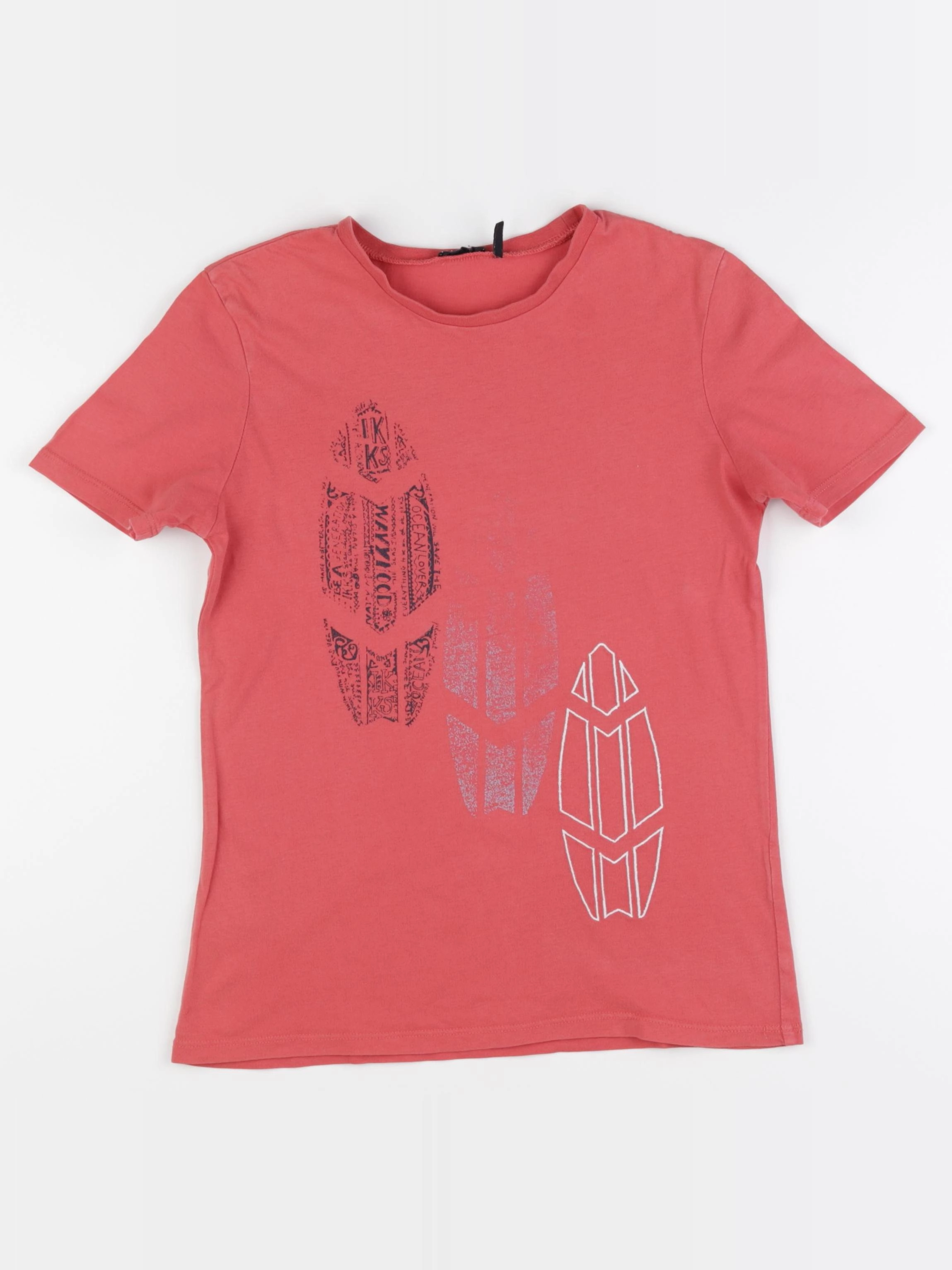 IKKS - tee-shirt orange - 10 ans