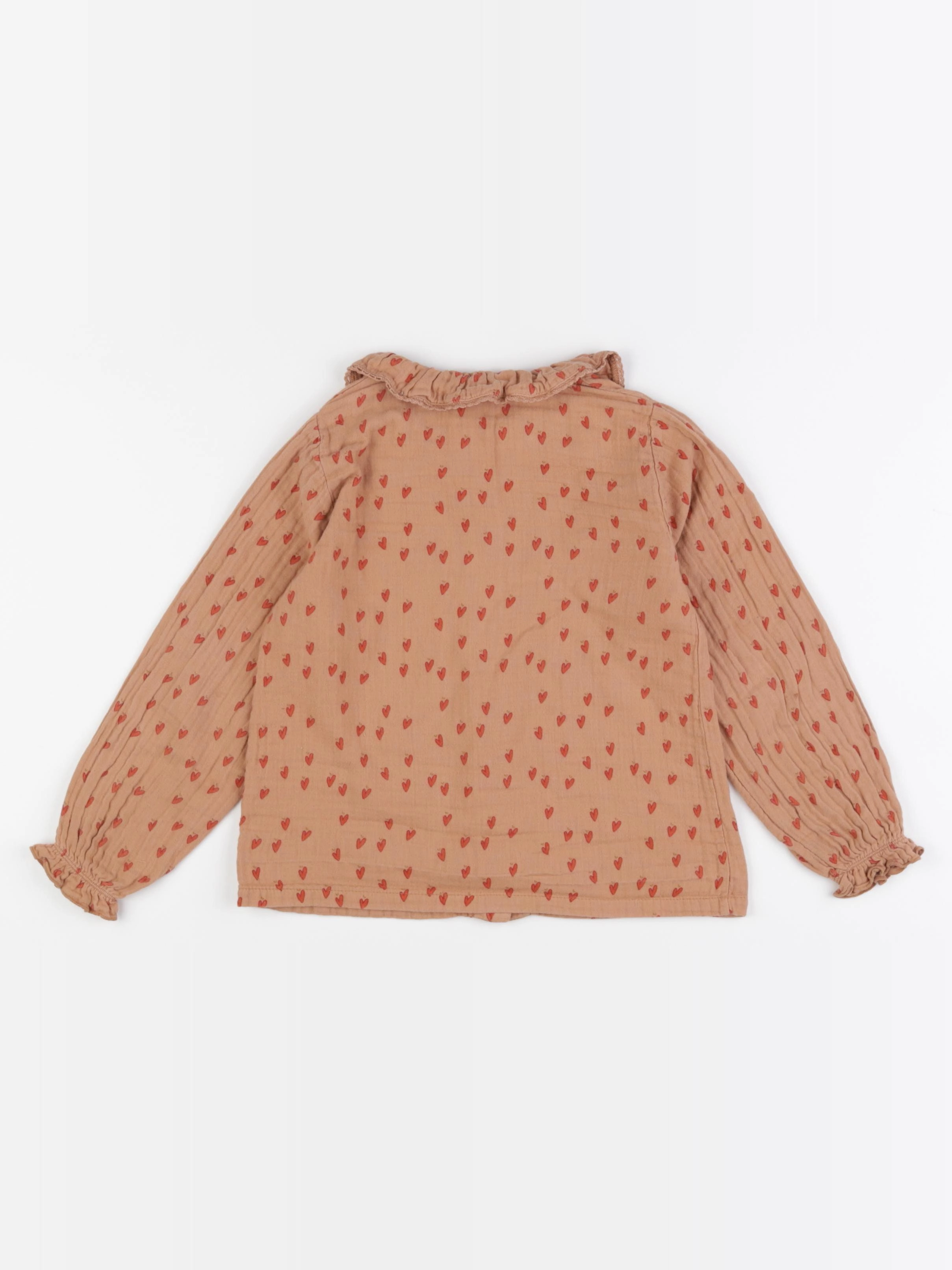 Marlot Paris - blouse marron - 4 ans