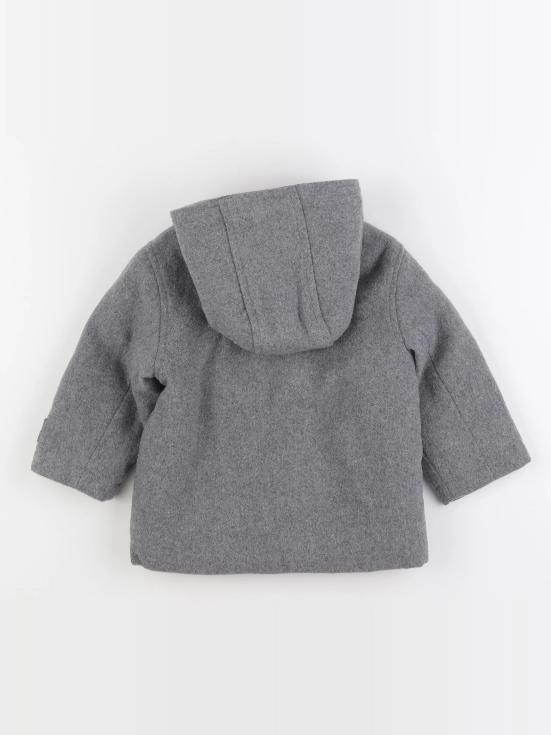 Vertbaudet - manteau gris - 18 mois