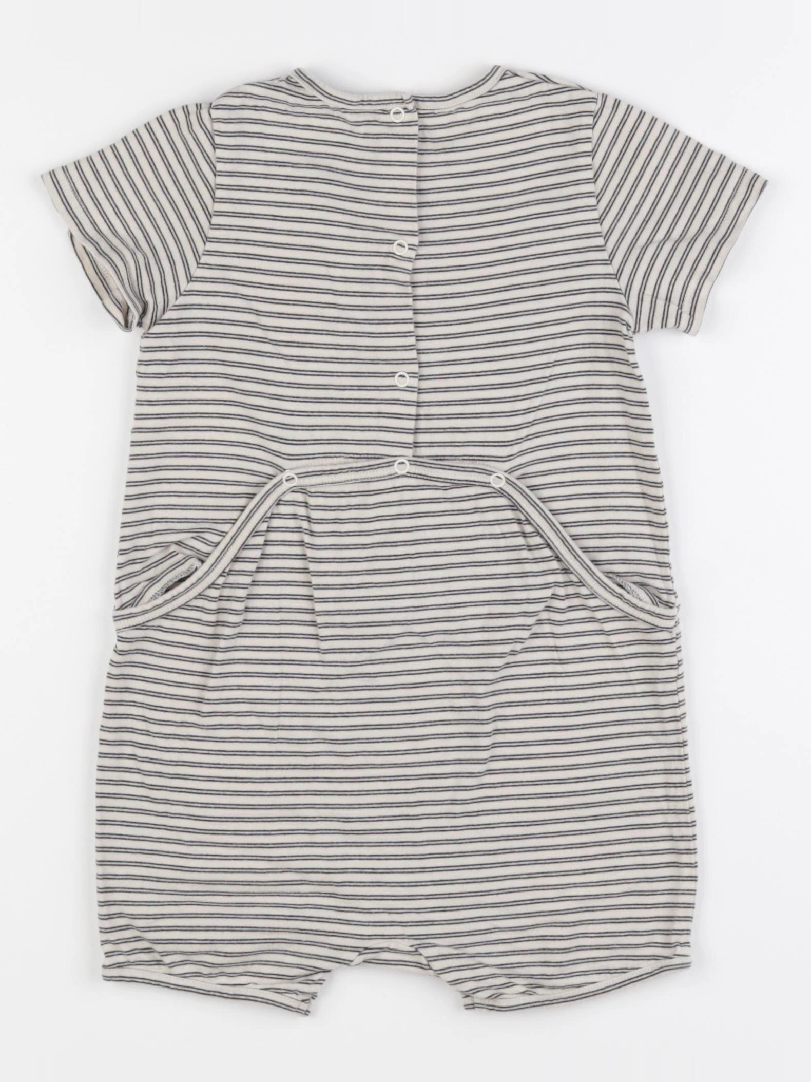 Vertbaudet - pyjama coton beige - 36 mois