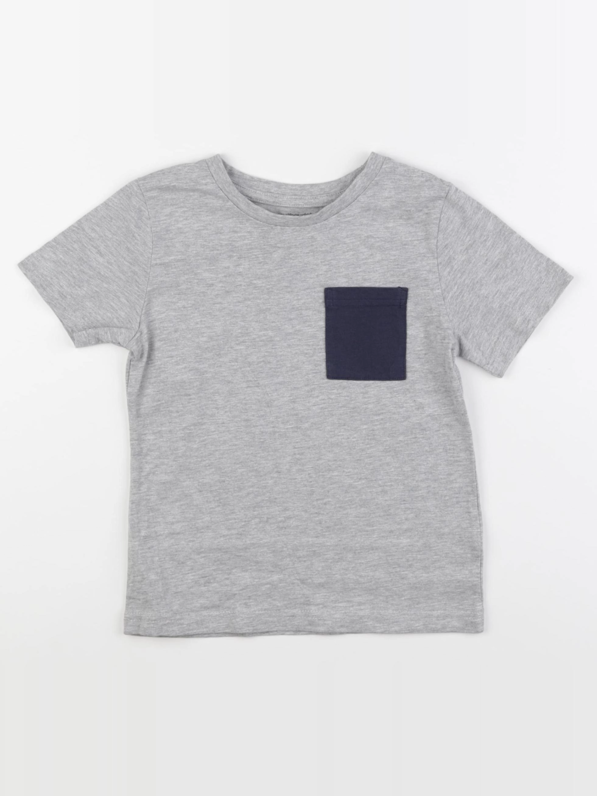 Vertbaudet - tee-shirt gris - 6 ans
