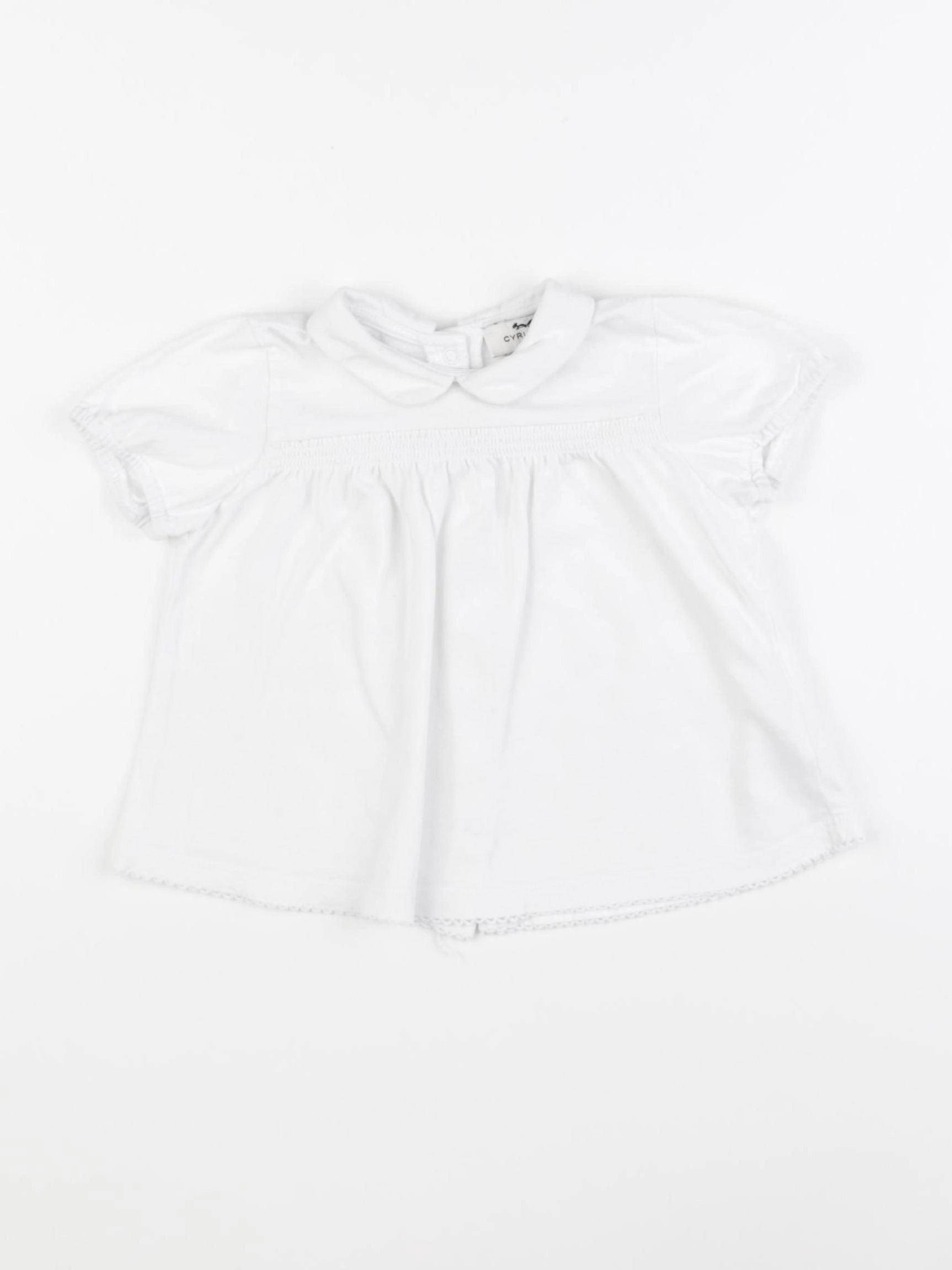 Cyrillus - tee-shirt blanc - 24 mois