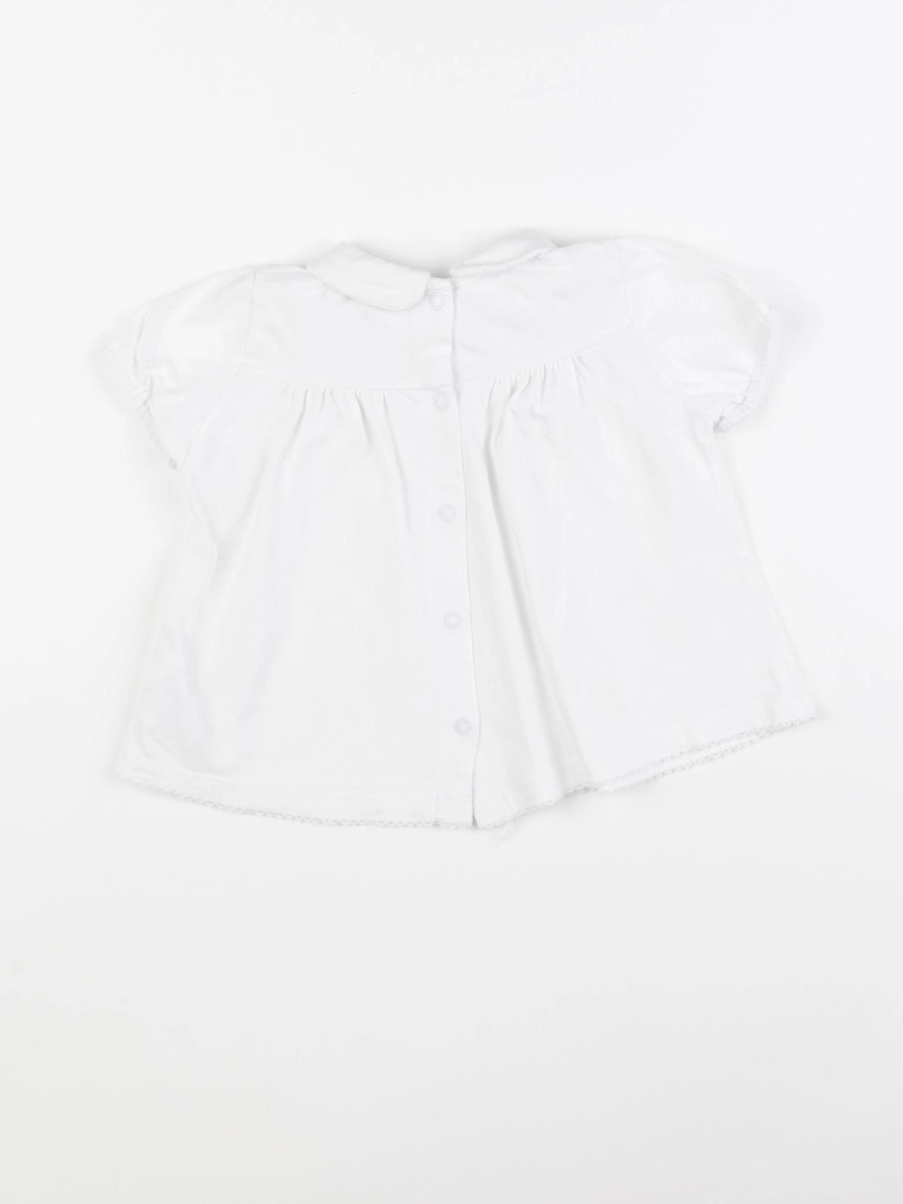 Cyrillus - tee-shirt blanc - 24 mois