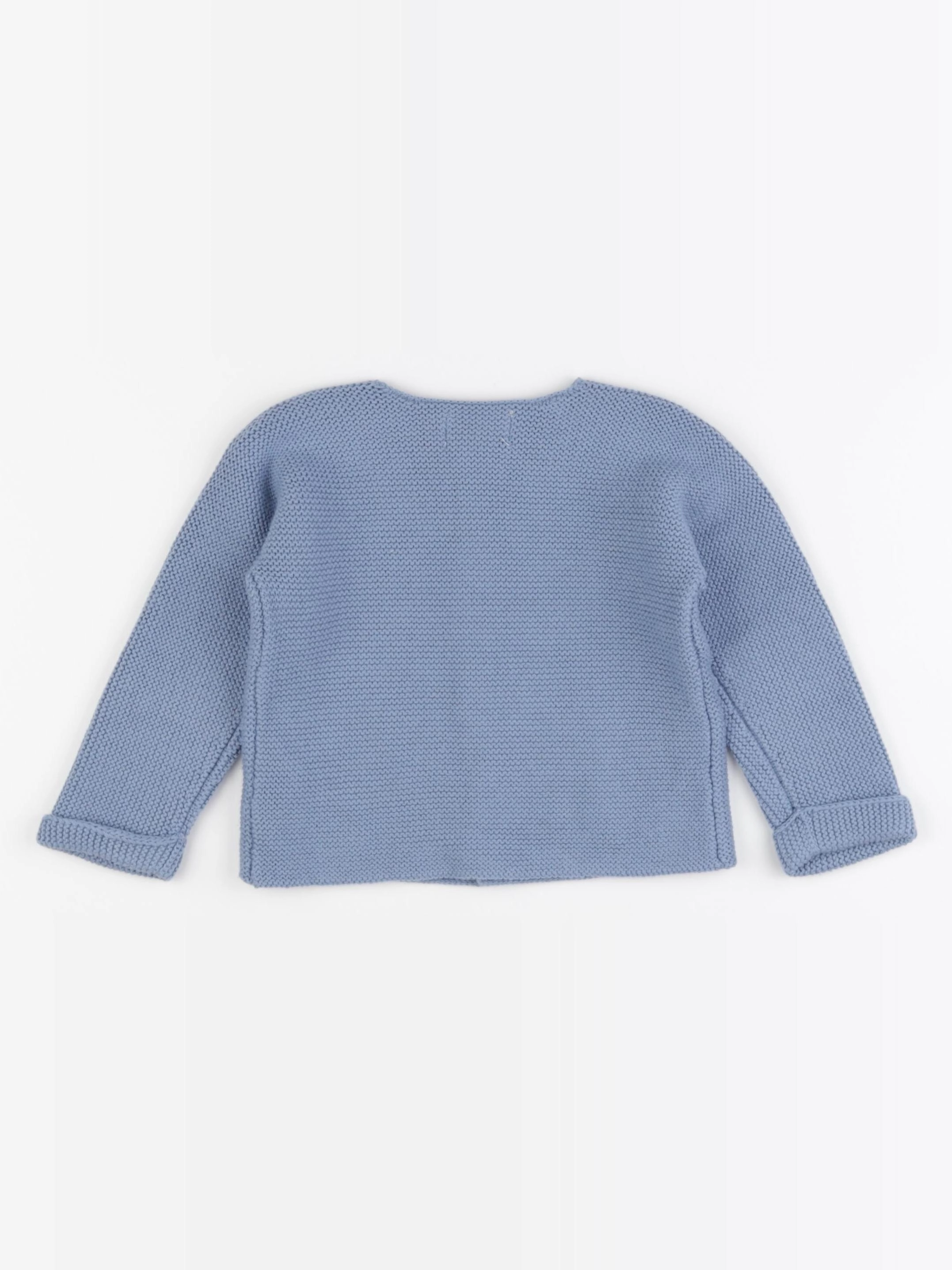 Cyrillus - gilet bleu - 24 mois