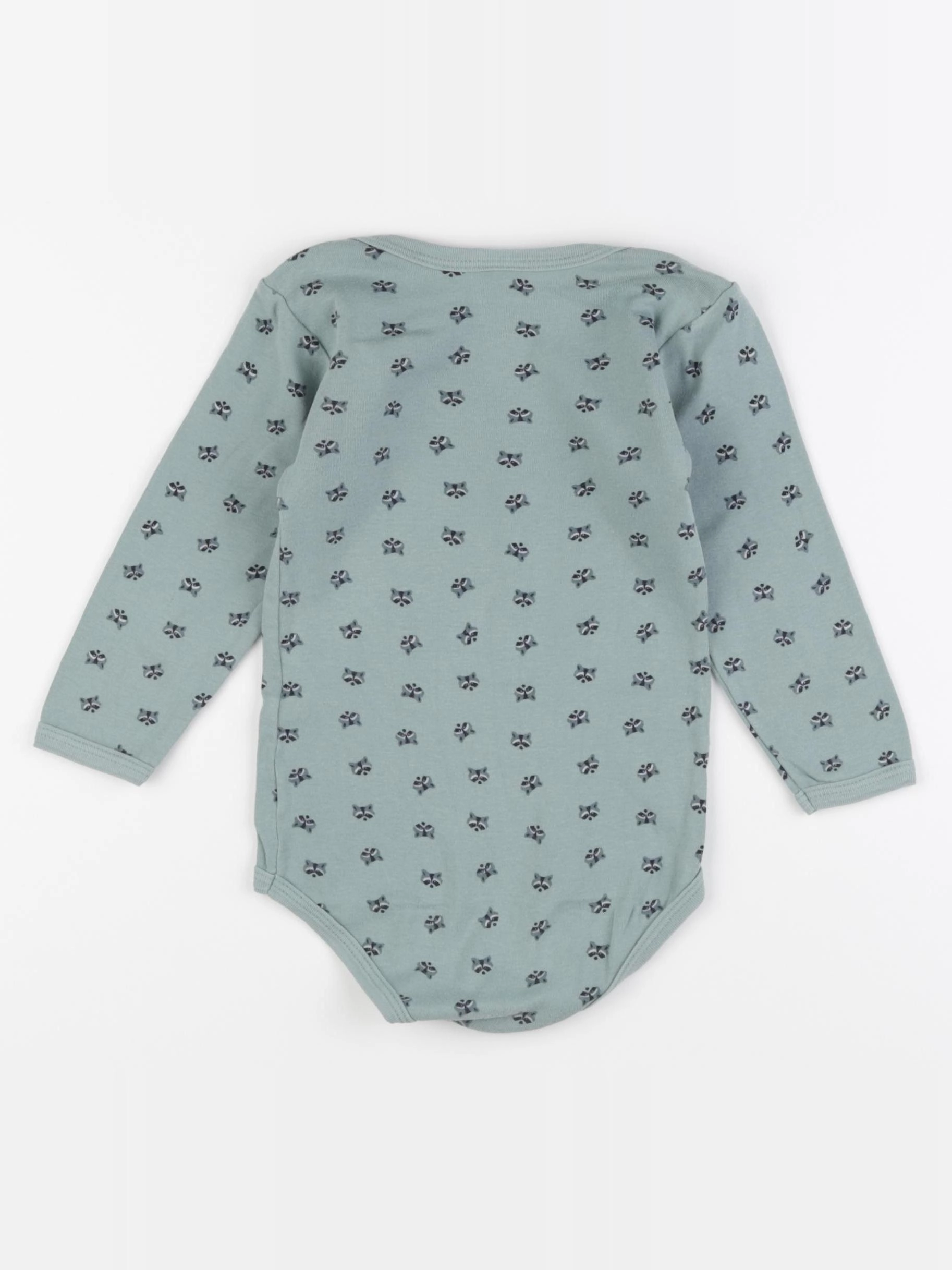 Petit Bateau - body vert - 36 mois