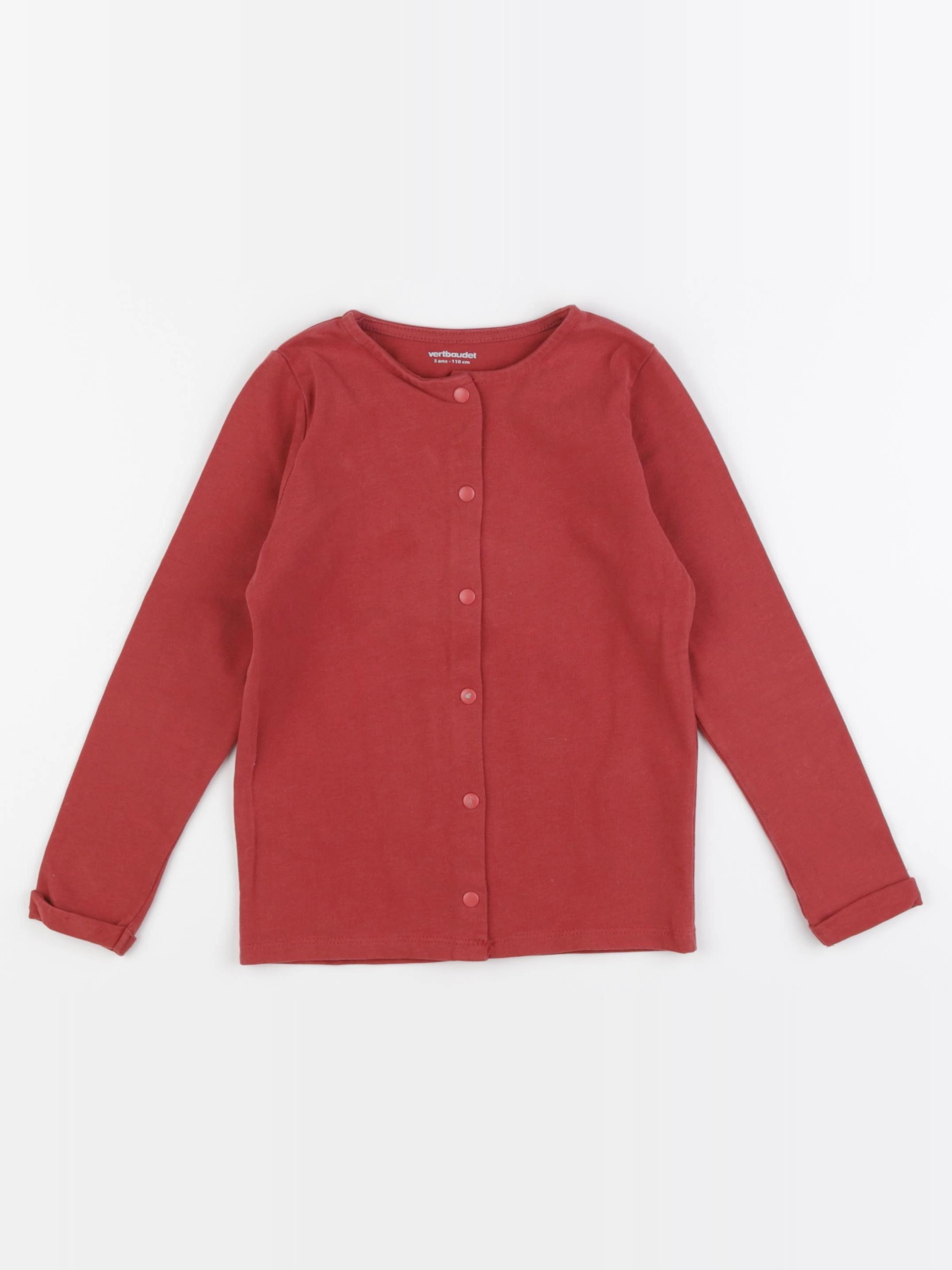 Vertbaudet - sweat rose - 5 ans