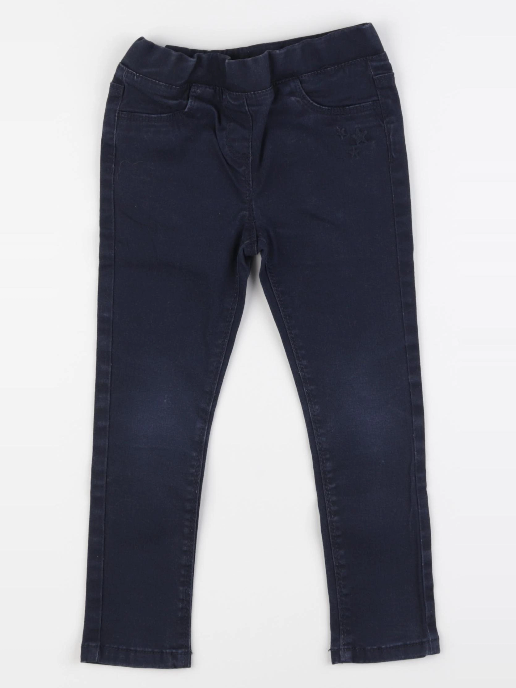 Vertbaudet - jegging bleu - 4 ans