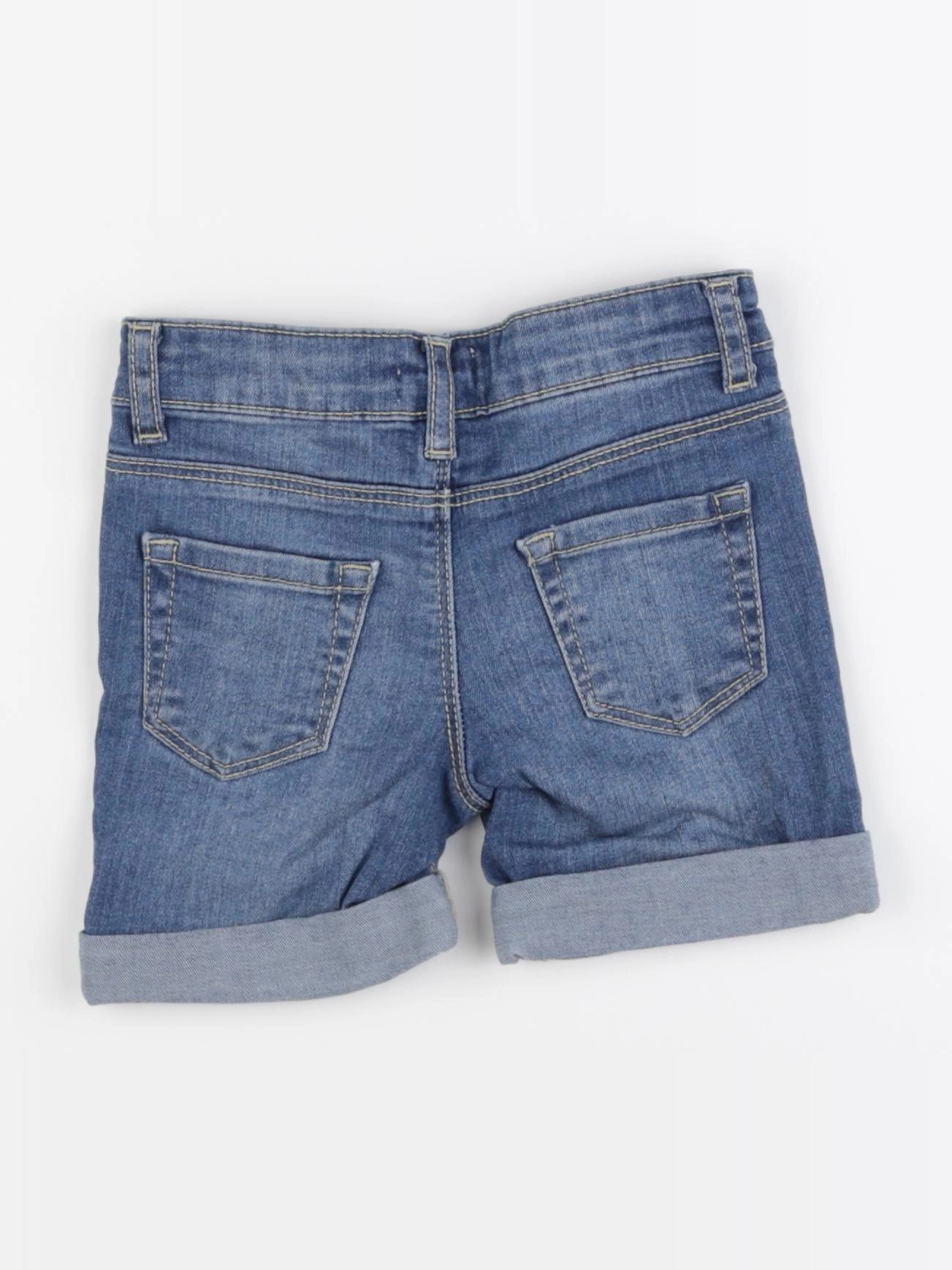 Vertbaudet - short bleu - 4 ans