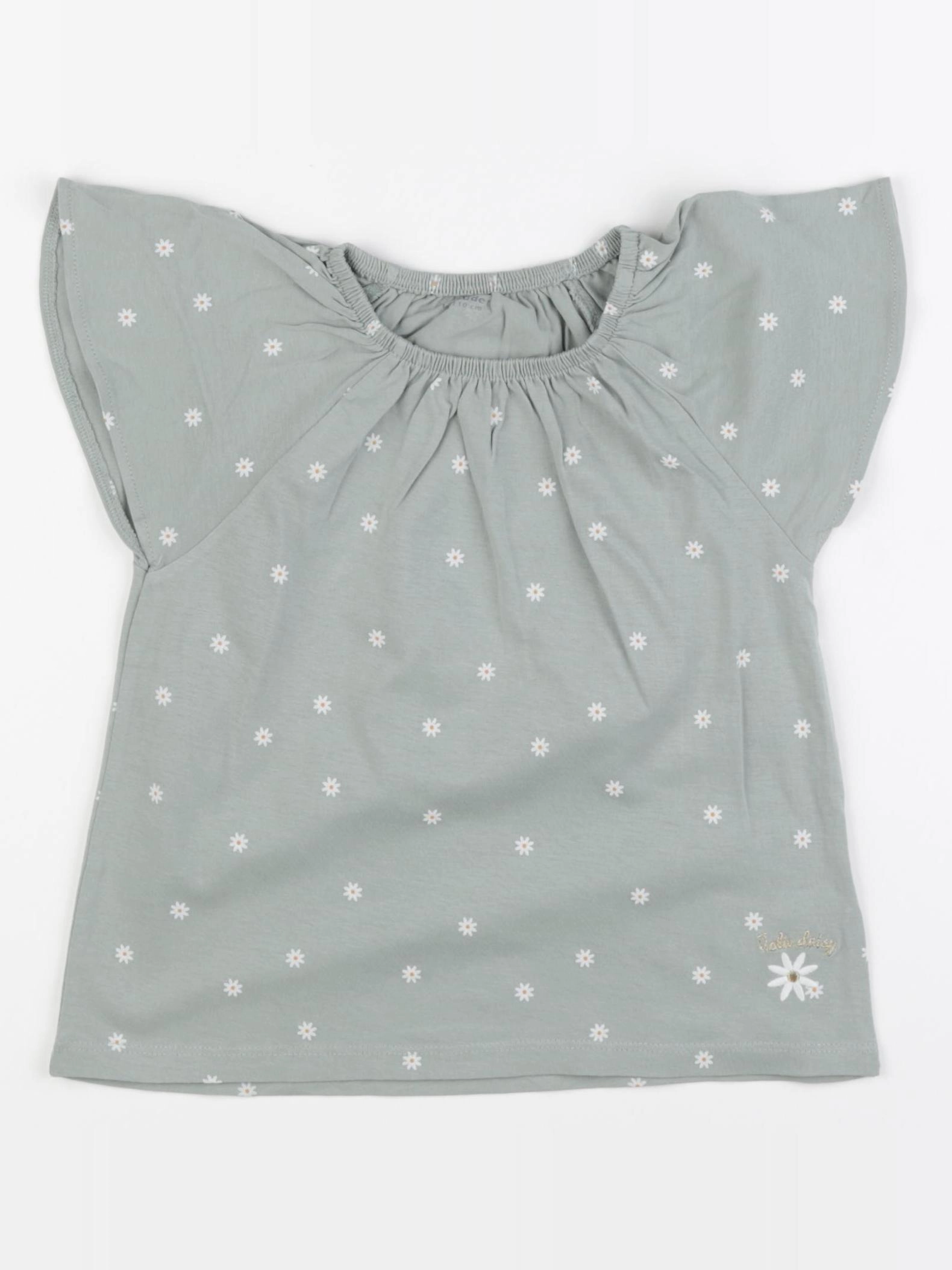 Vertbaudet - tee-shirt vert - 5 ans