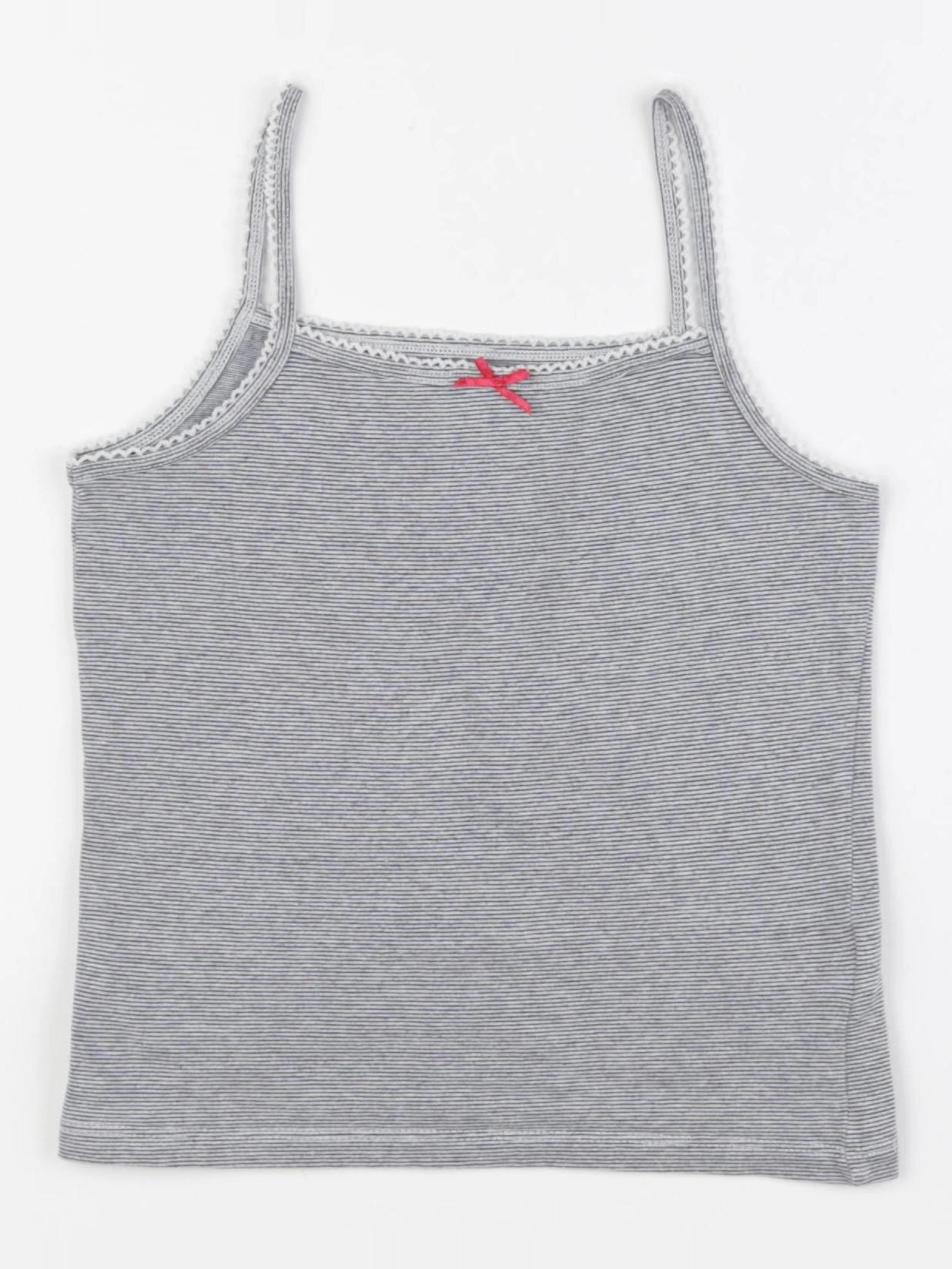 Vertbaudet - maillot de corps bleu - 6 ans