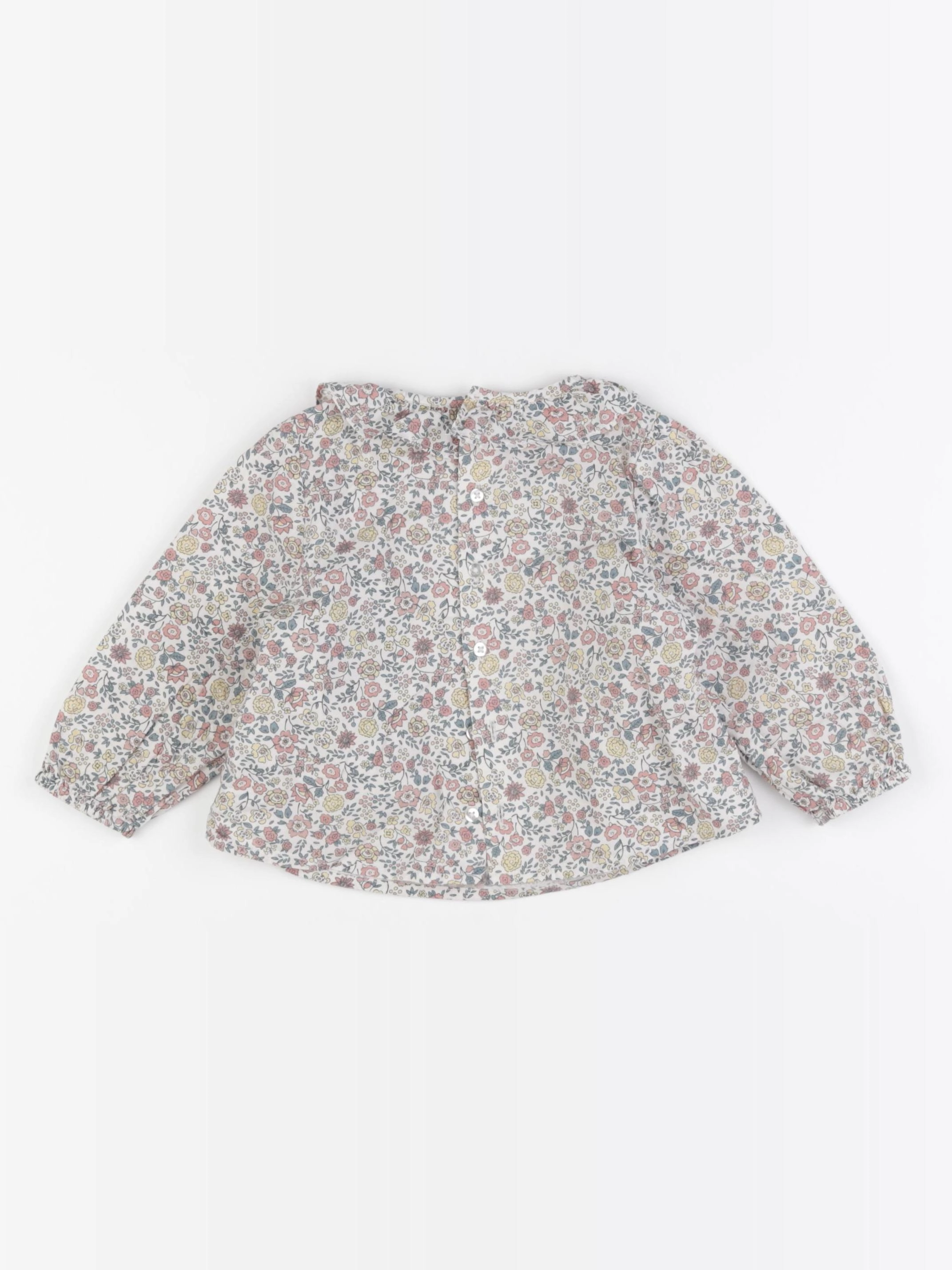 Vertbaudet - blouse multicolore - 18 mois