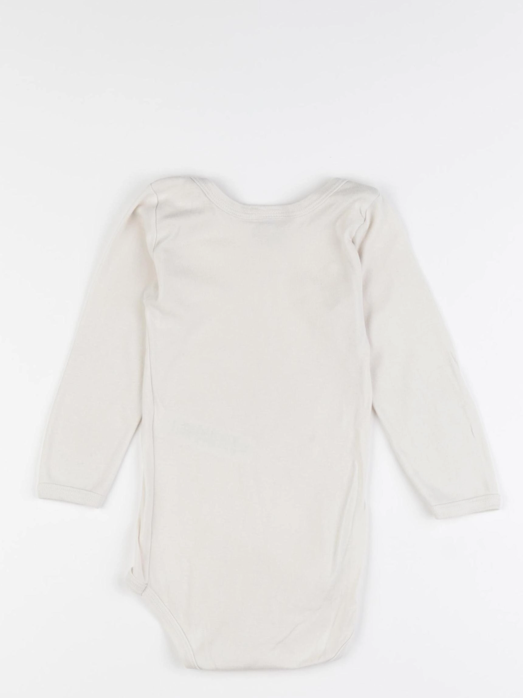 Petit Bateau - body jaune - 24 mois