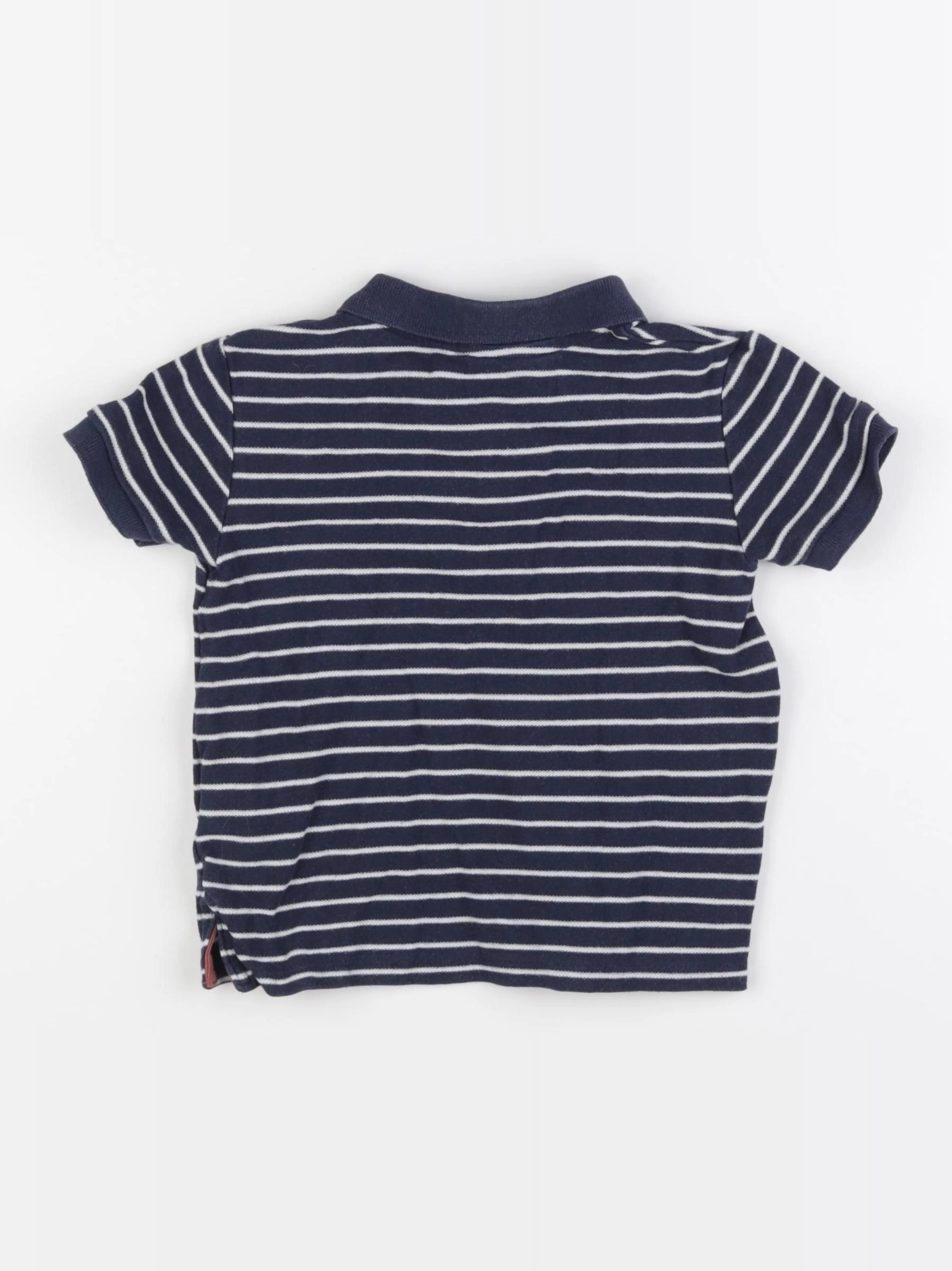 Vertbaudet - polo bleu - 4 ans