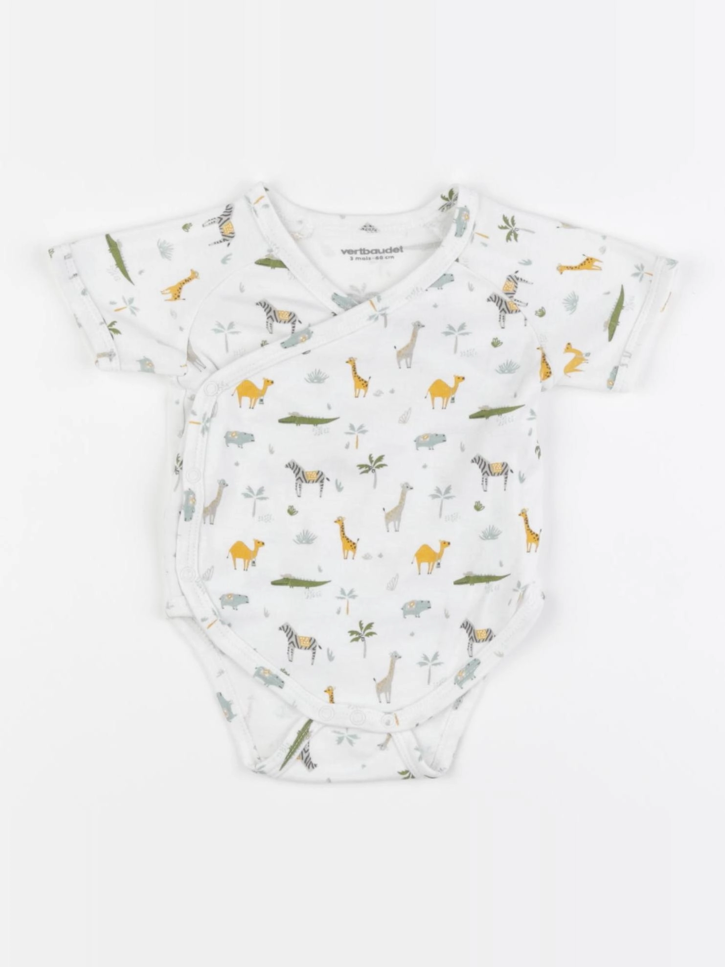 Vertbaudet - body multicolore - 3 mois