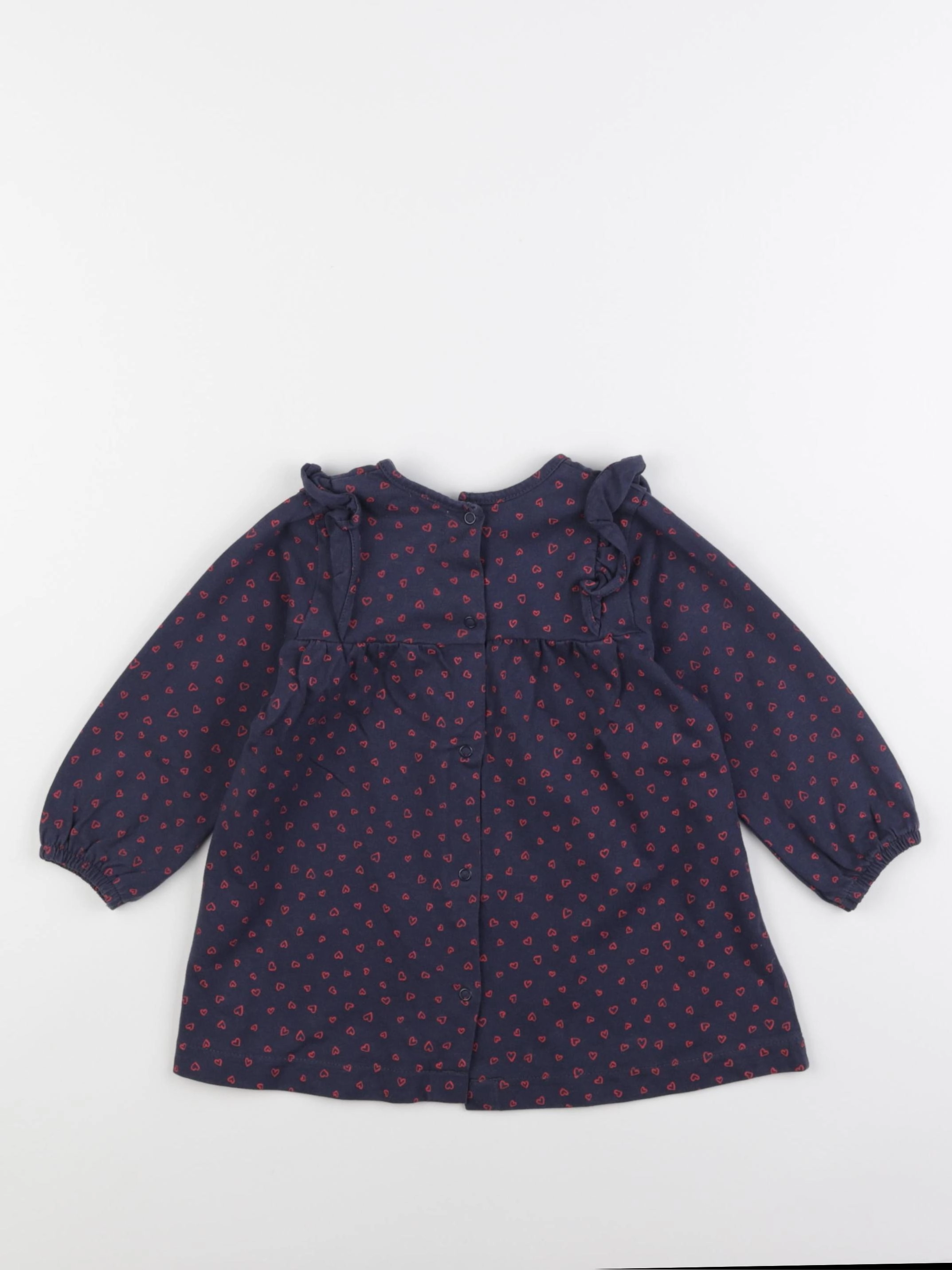 Vertbaudet - robe multicolore - 18 mois