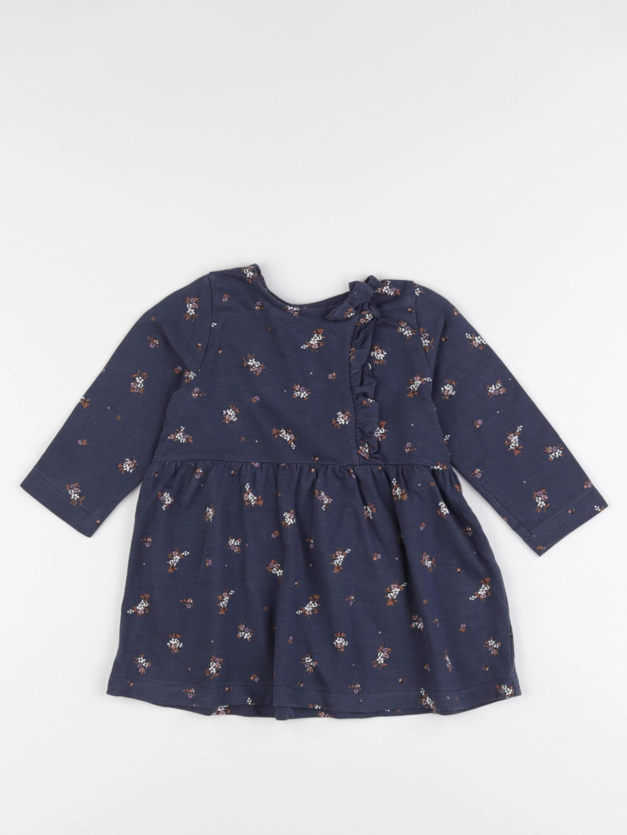 Vertbaudet - robe multicolore - 18 mois