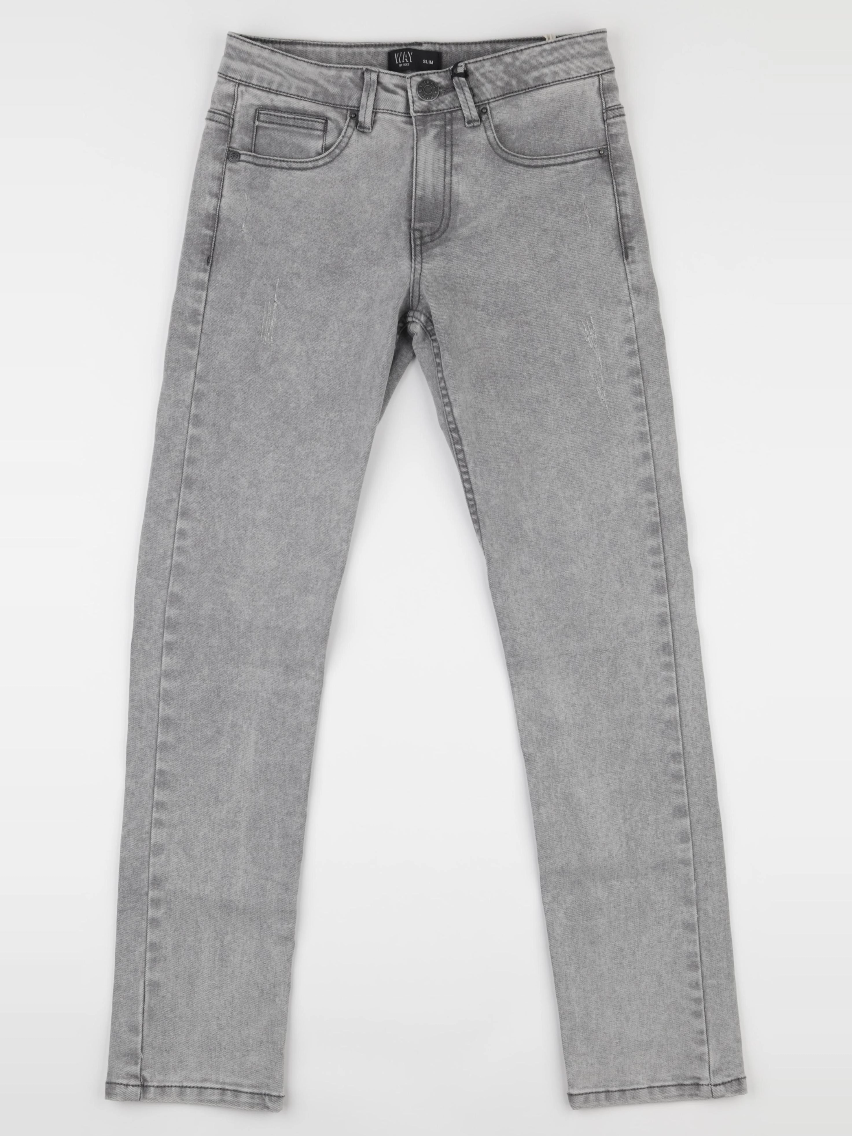 IKKS - jean gris - 12 ans