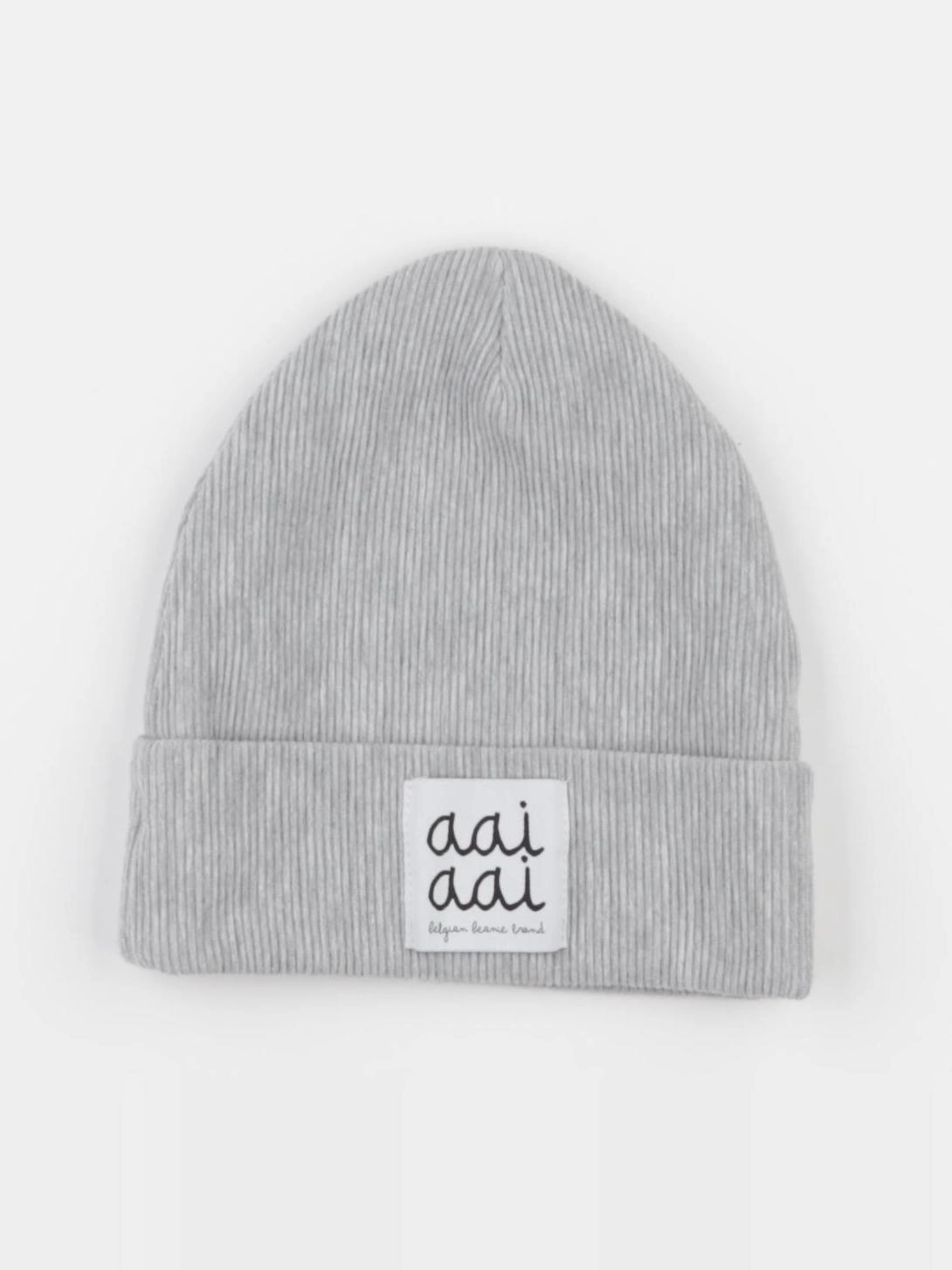 Aai Aai - bonnet gris - 6/12 mois