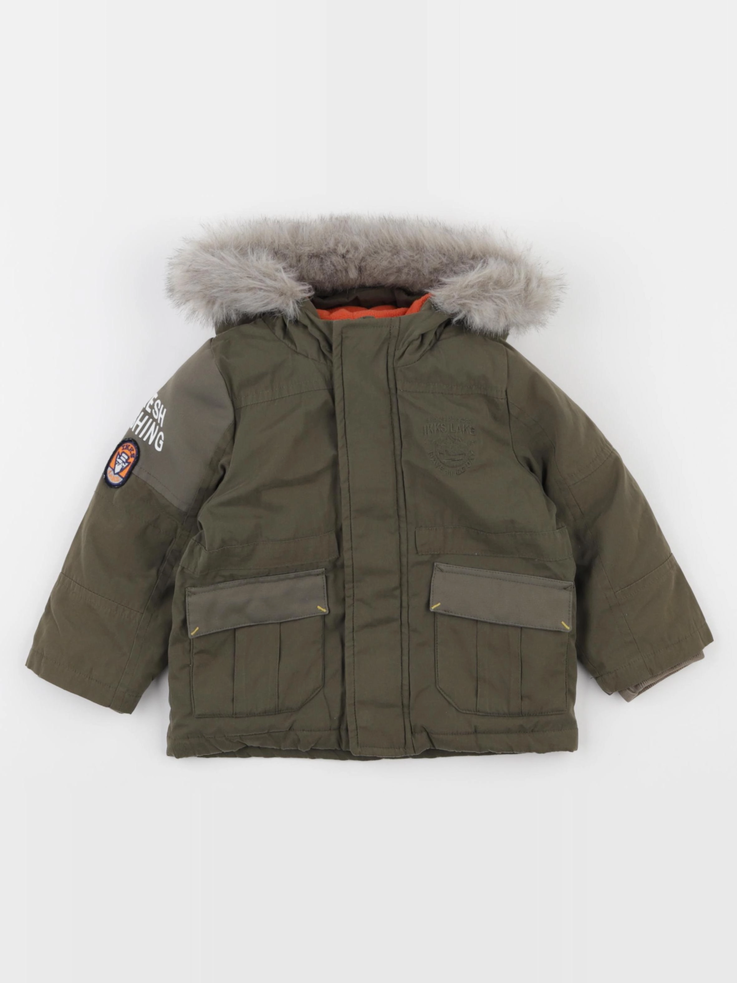 IKKS - parka vert - 18 mois
