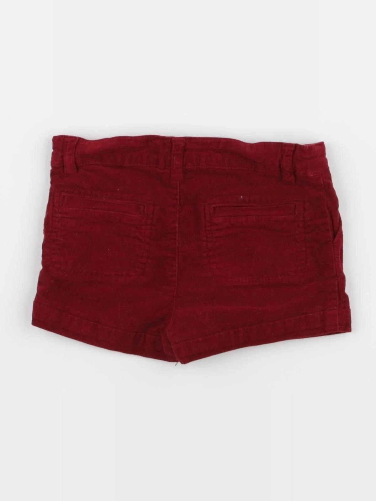 Zara - short rouge - 3/6 mois