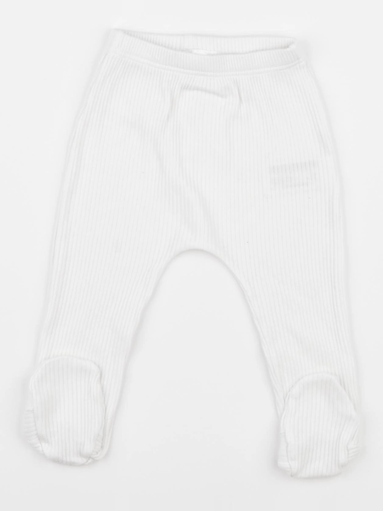 Zara - legging blanc - 3/6 mois