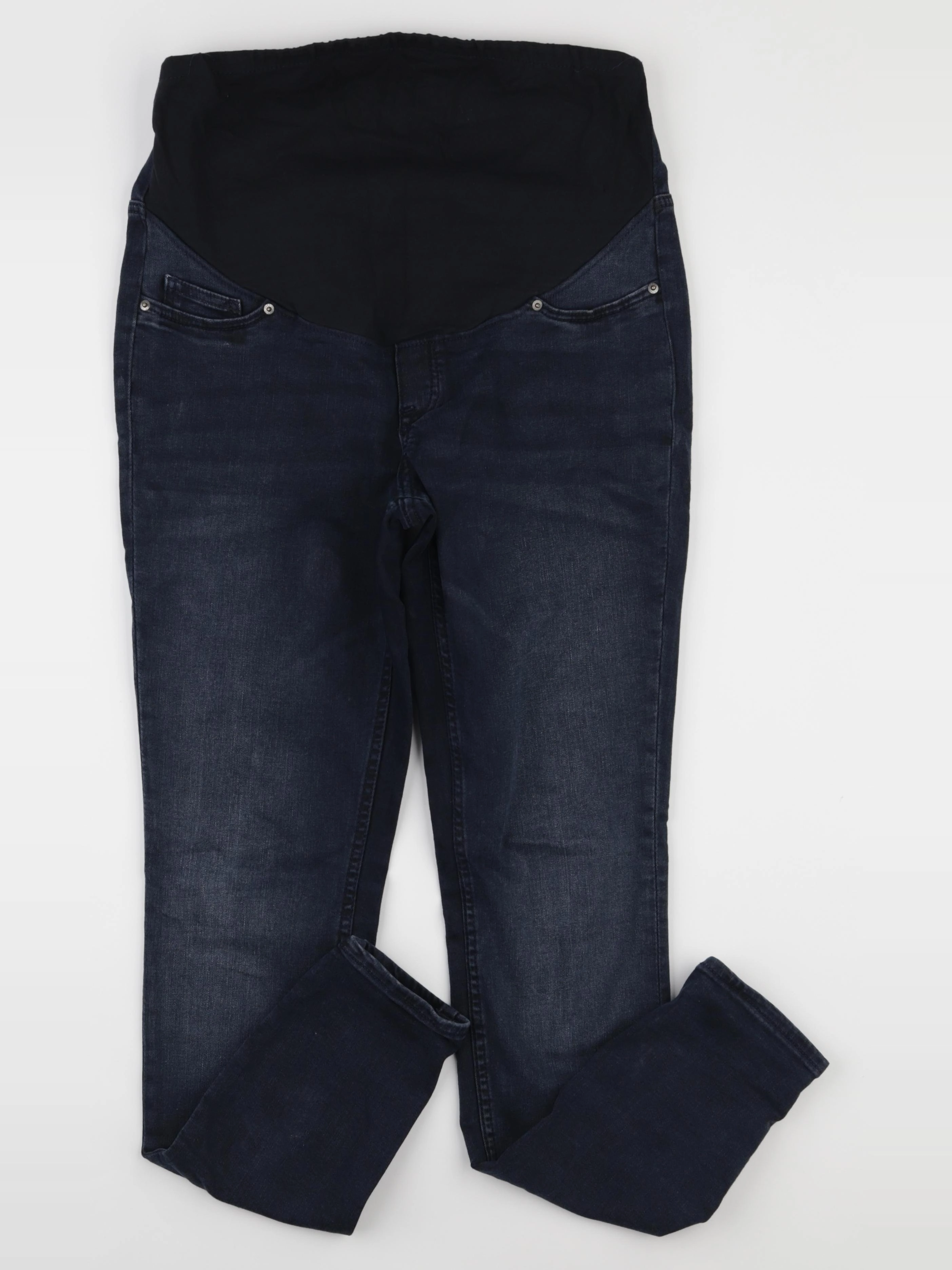 H&M - jean grossesse bleu - m