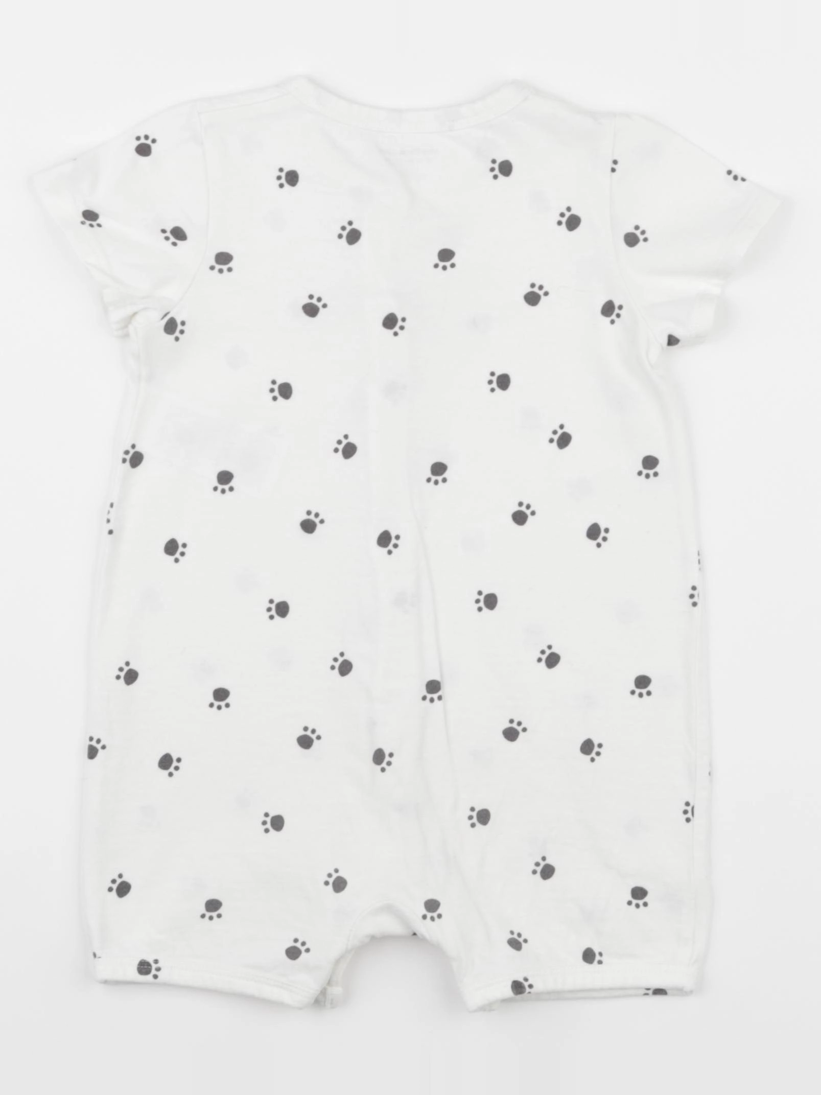 Vertbaudet - pyjama coton blanc - 18 mois