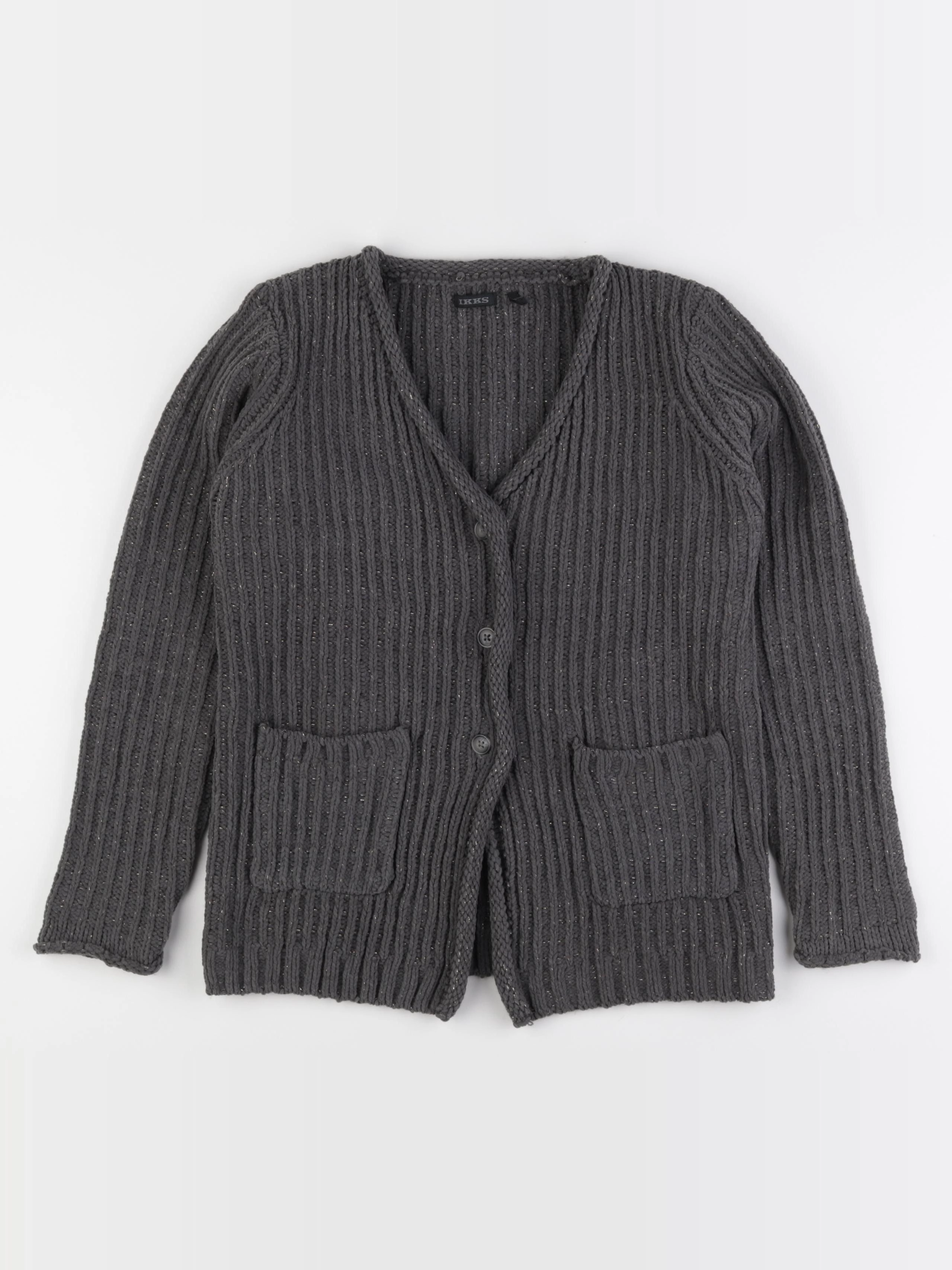 IKKS - gilet gris - 10 ans