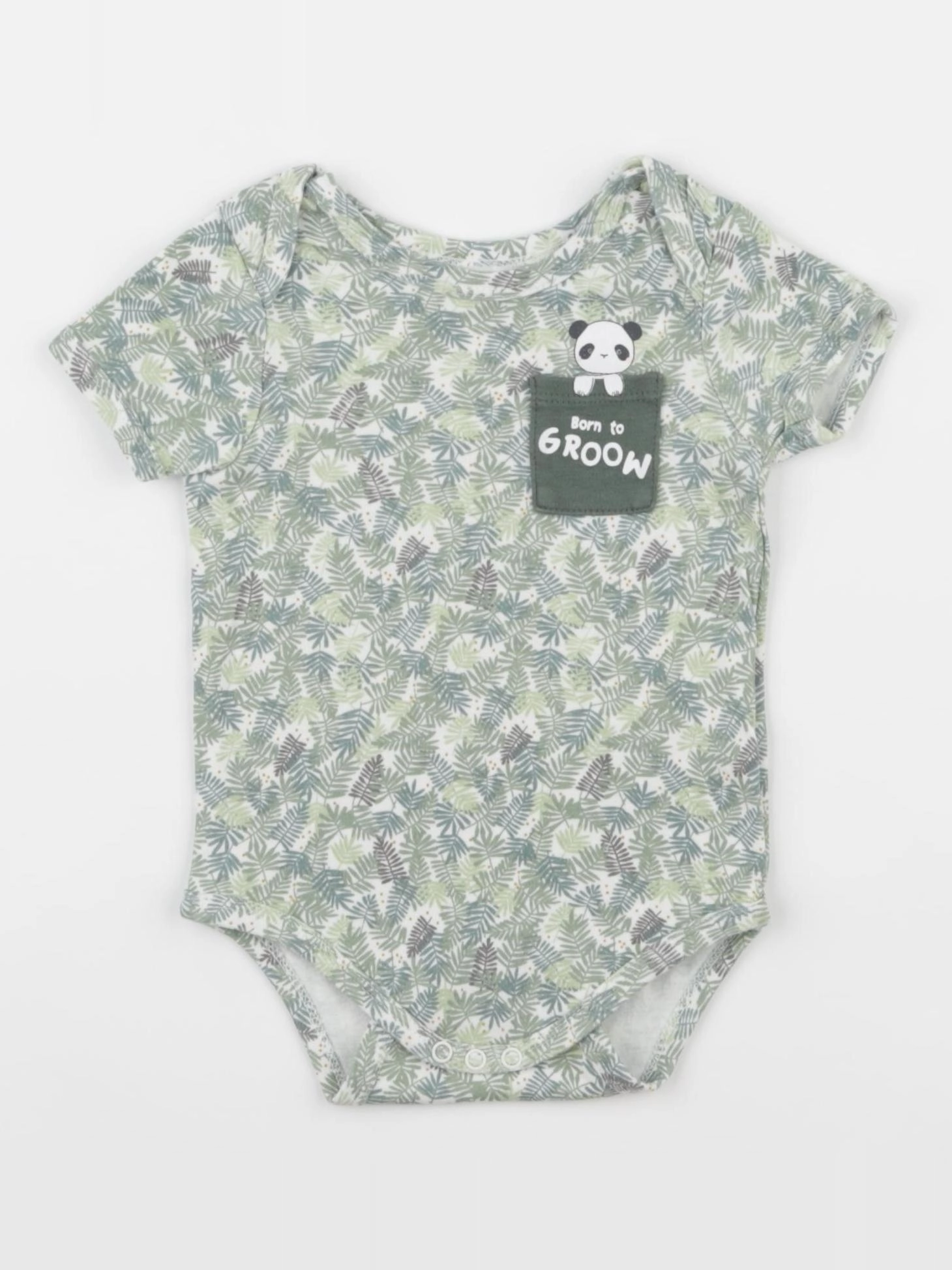 Vertbaudet - body vert - 9 mois