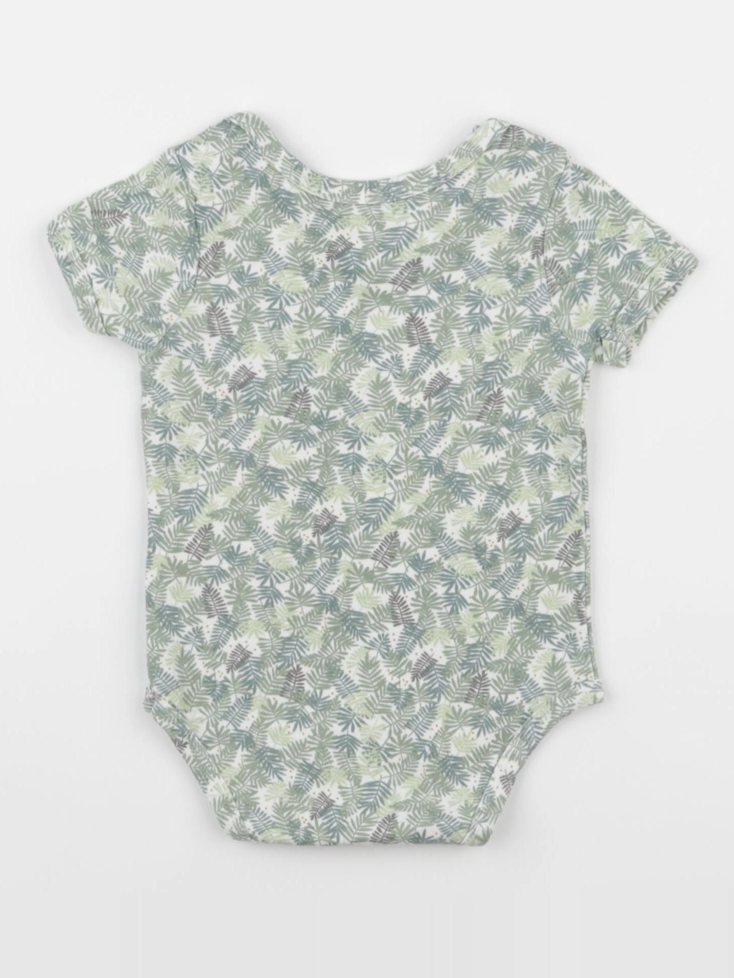 Vertbaudet - body vert - 9 mois
