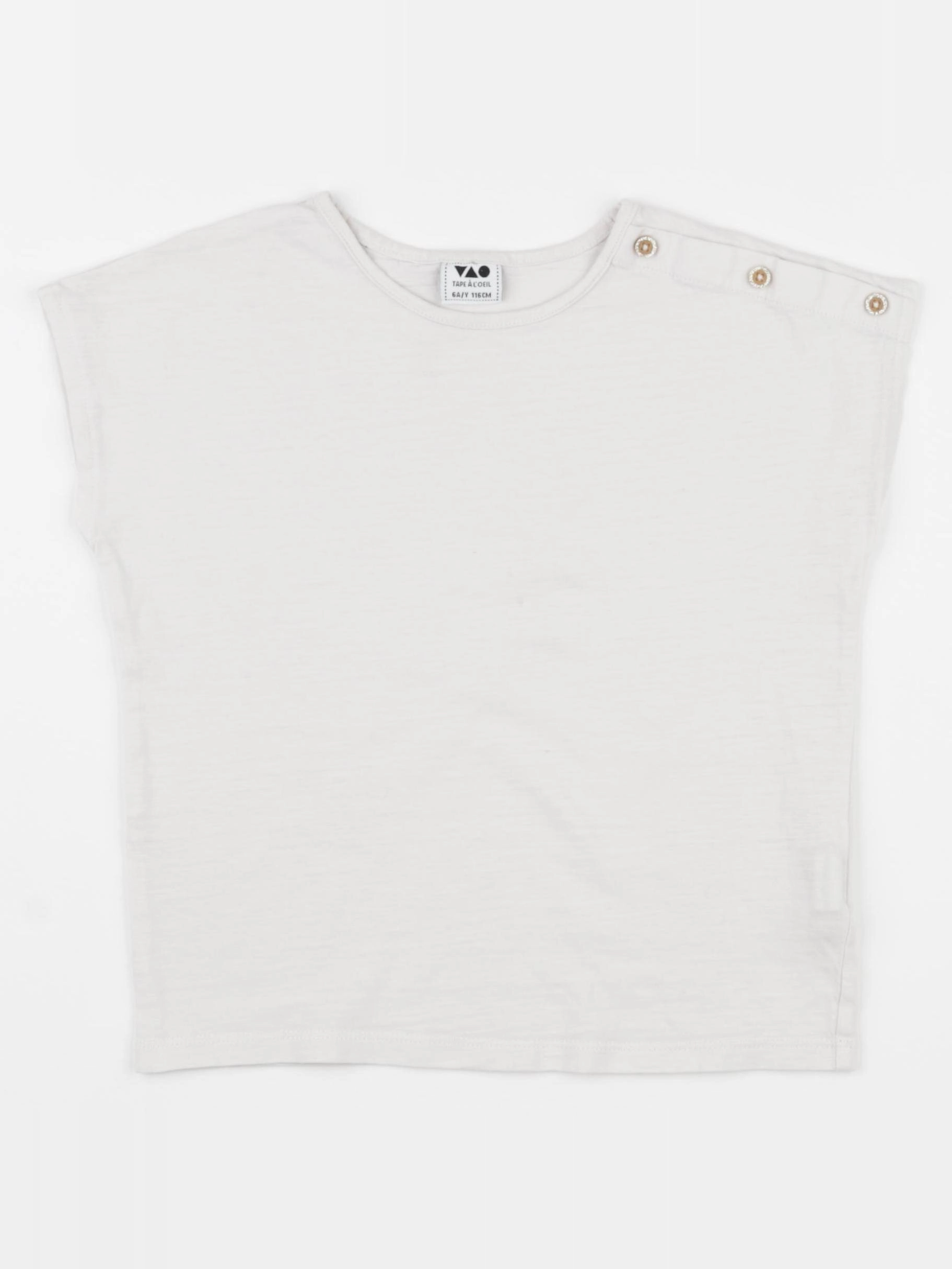 Tape à l'oeil - tee-shirt blanc - 6 ans