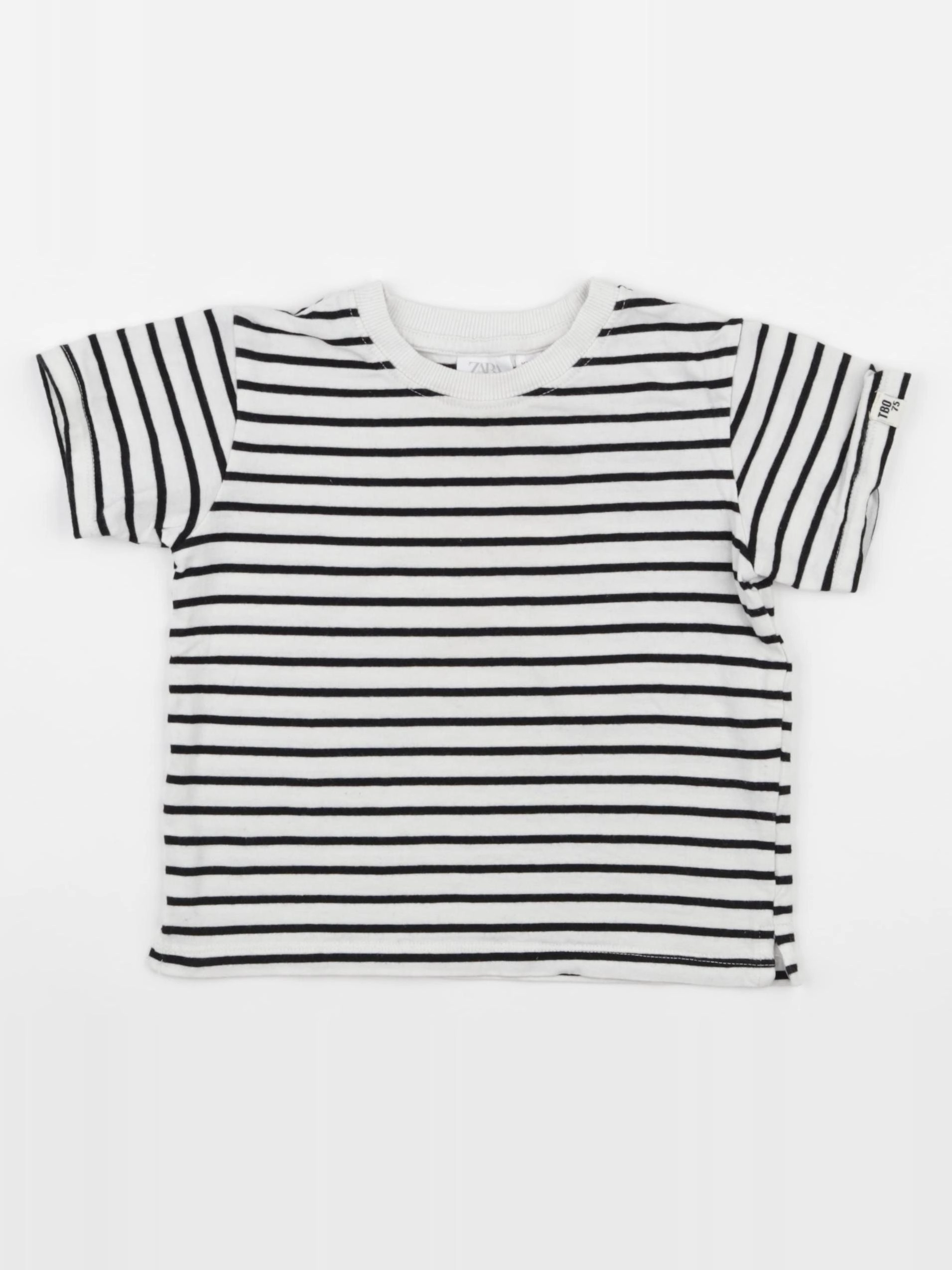 Zara - tee-shirt noir - 2 ans