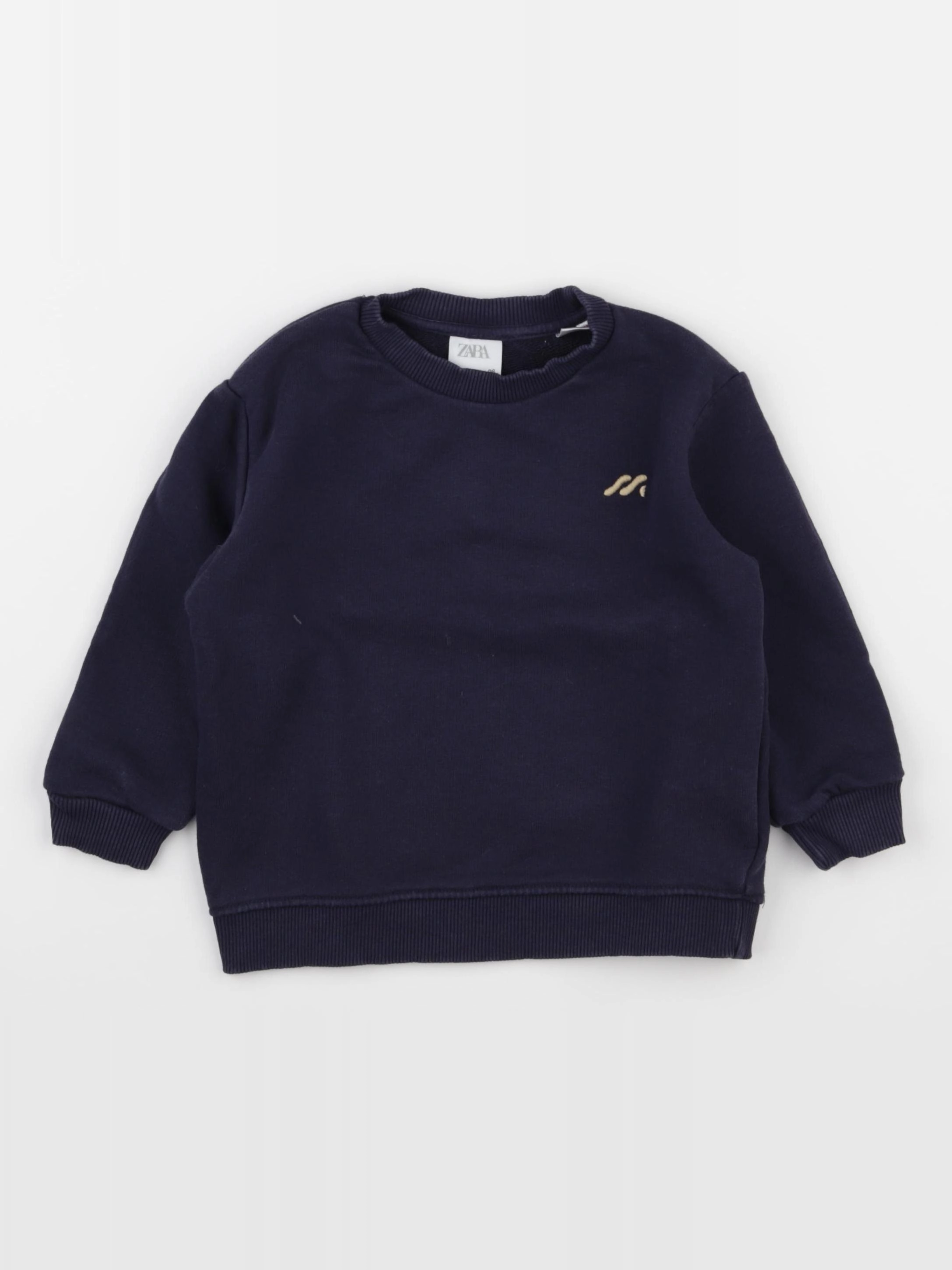 Zara - sweat bleu - 3 ans