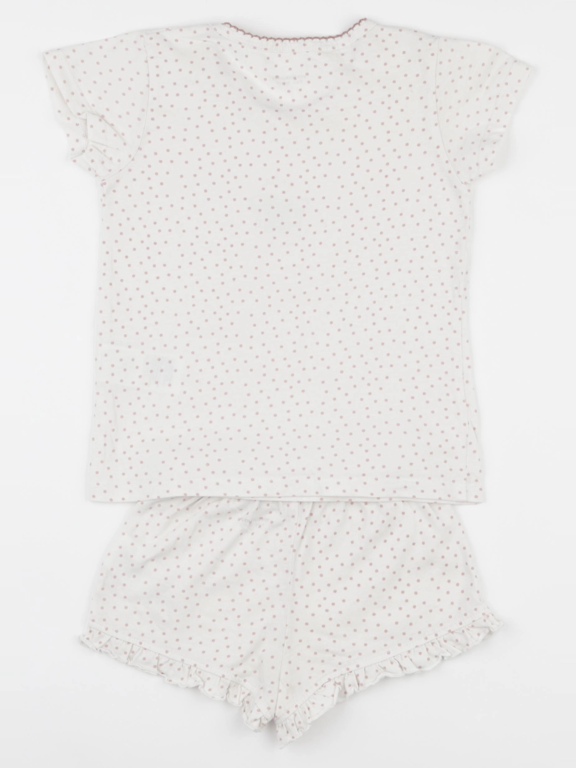 Vertbaudet - pyjama coton blanc - 4 ans