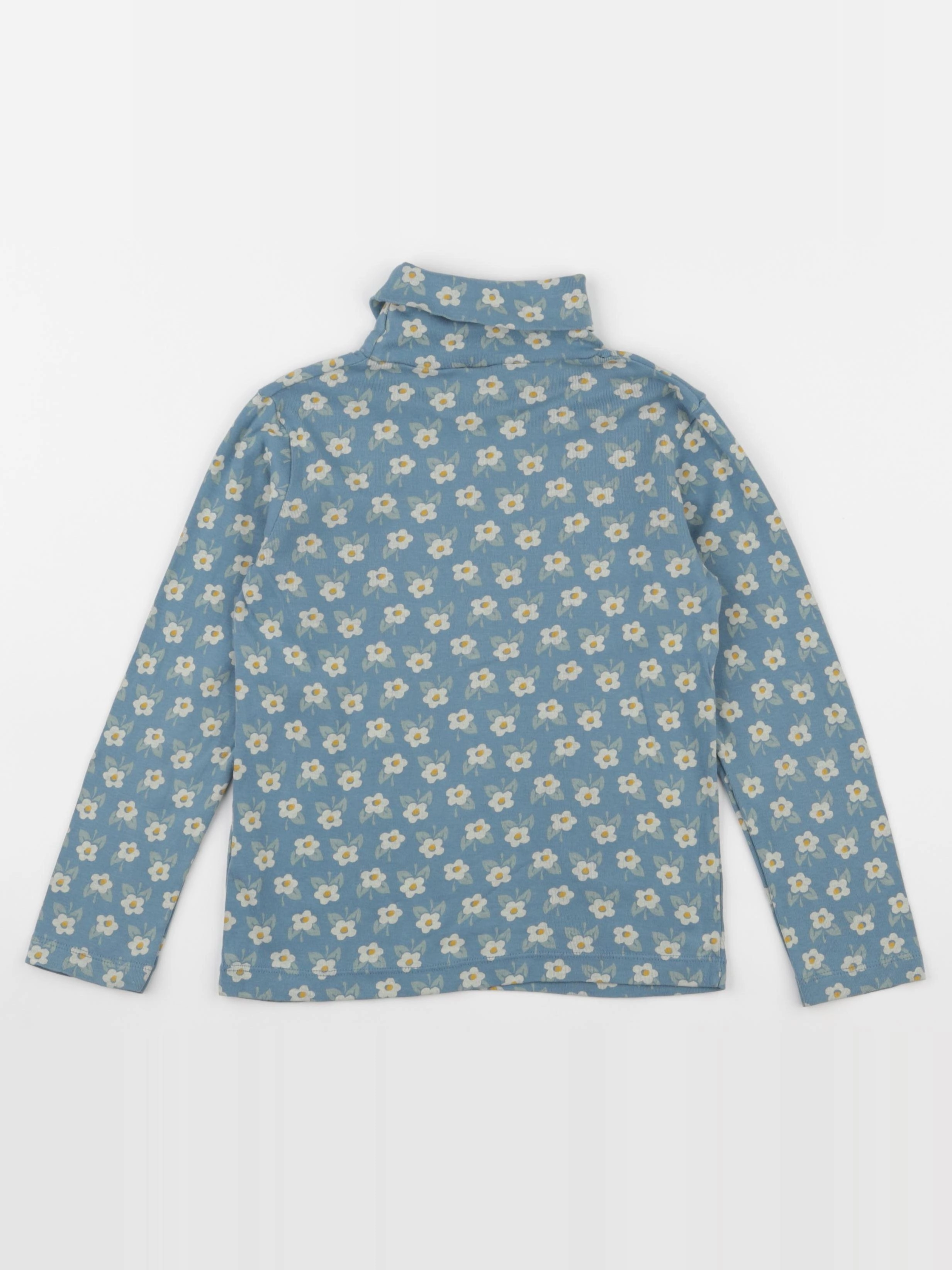 Petit Bateau - sous-pull bleu - 6 ans