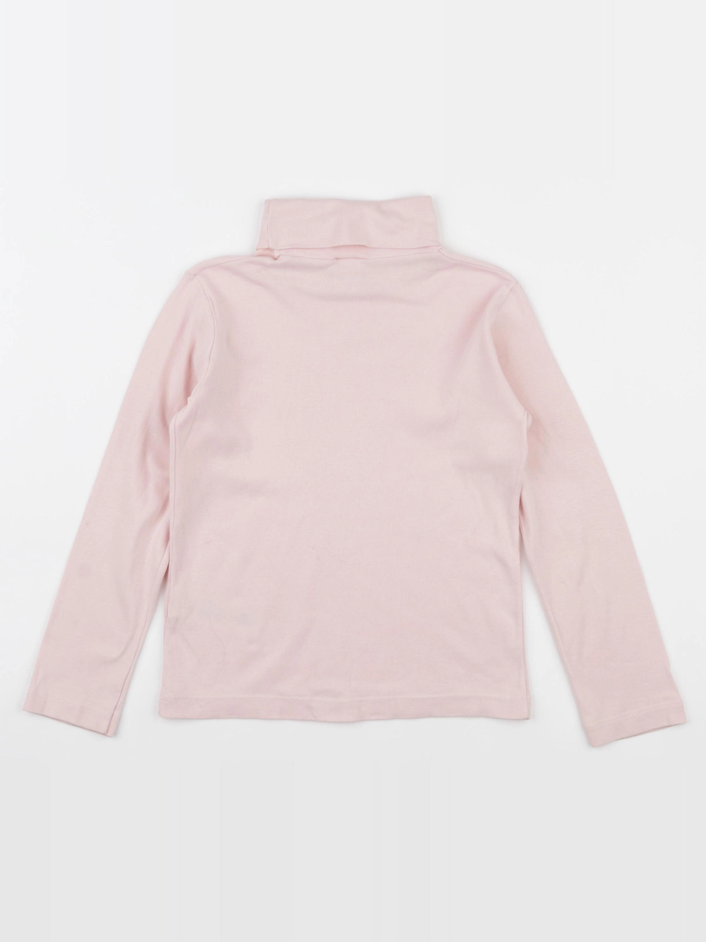 Petit Bateau - sous-pull rose - 6 ans