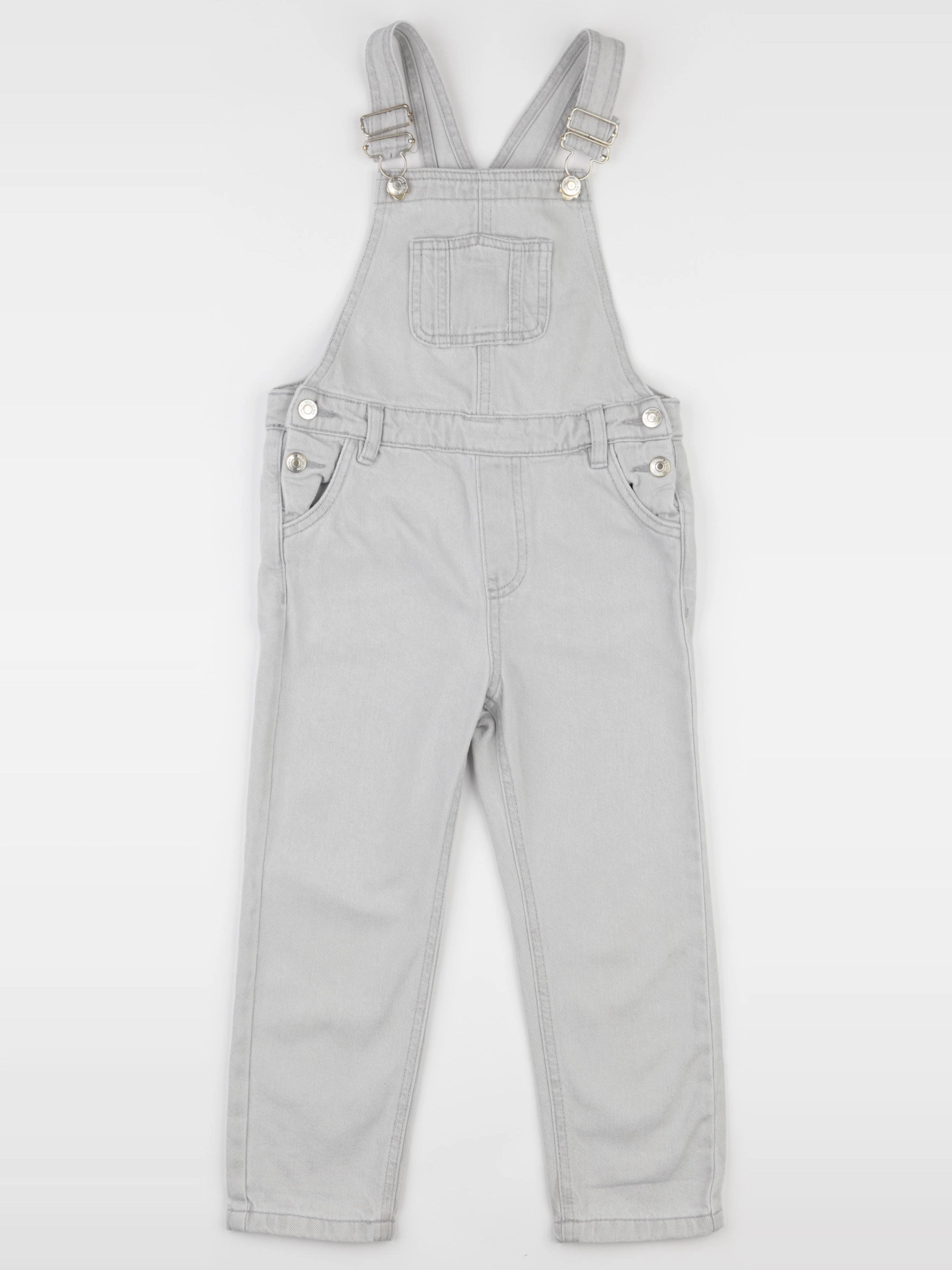 Mango - salopette gris - 6 ans