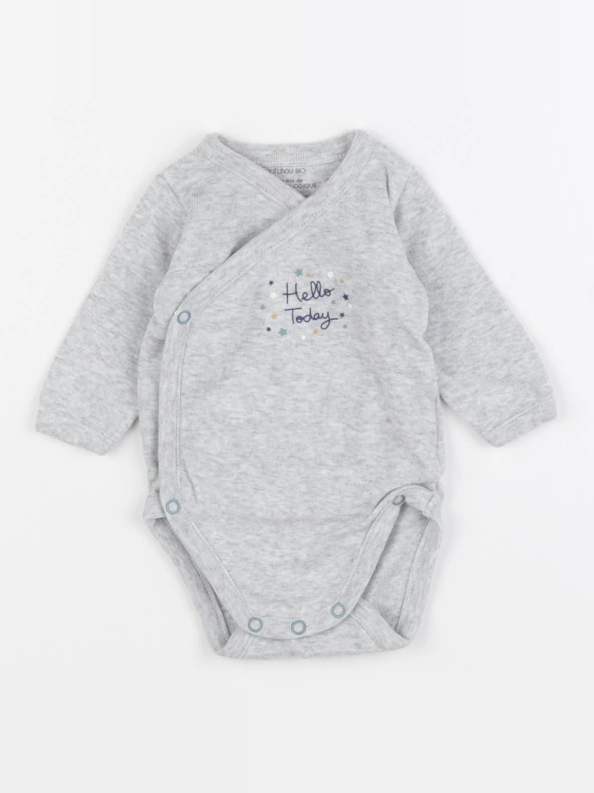 Boutchou - body gris - 0 mois
