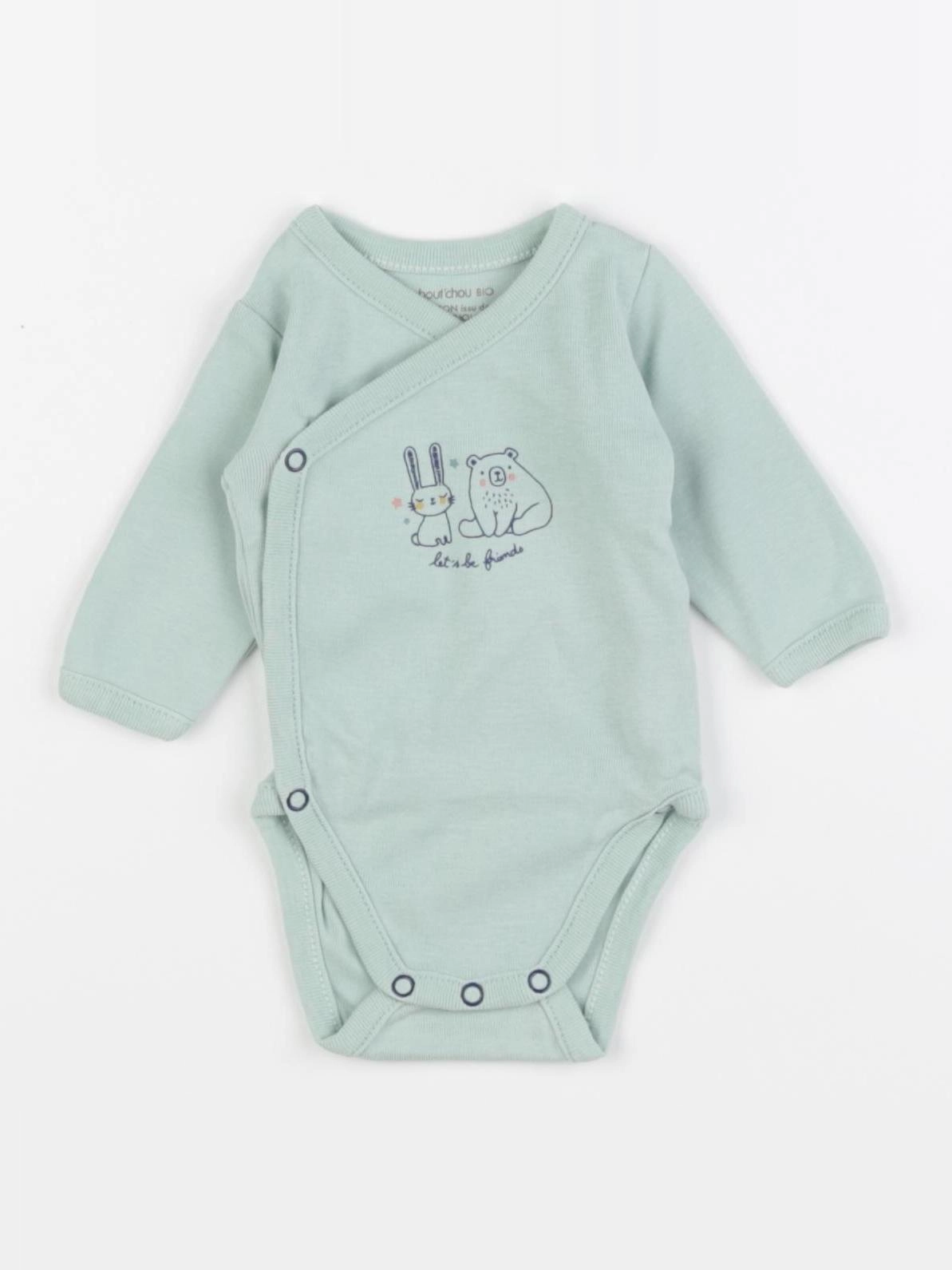Boutchou - body vert - 0 mois