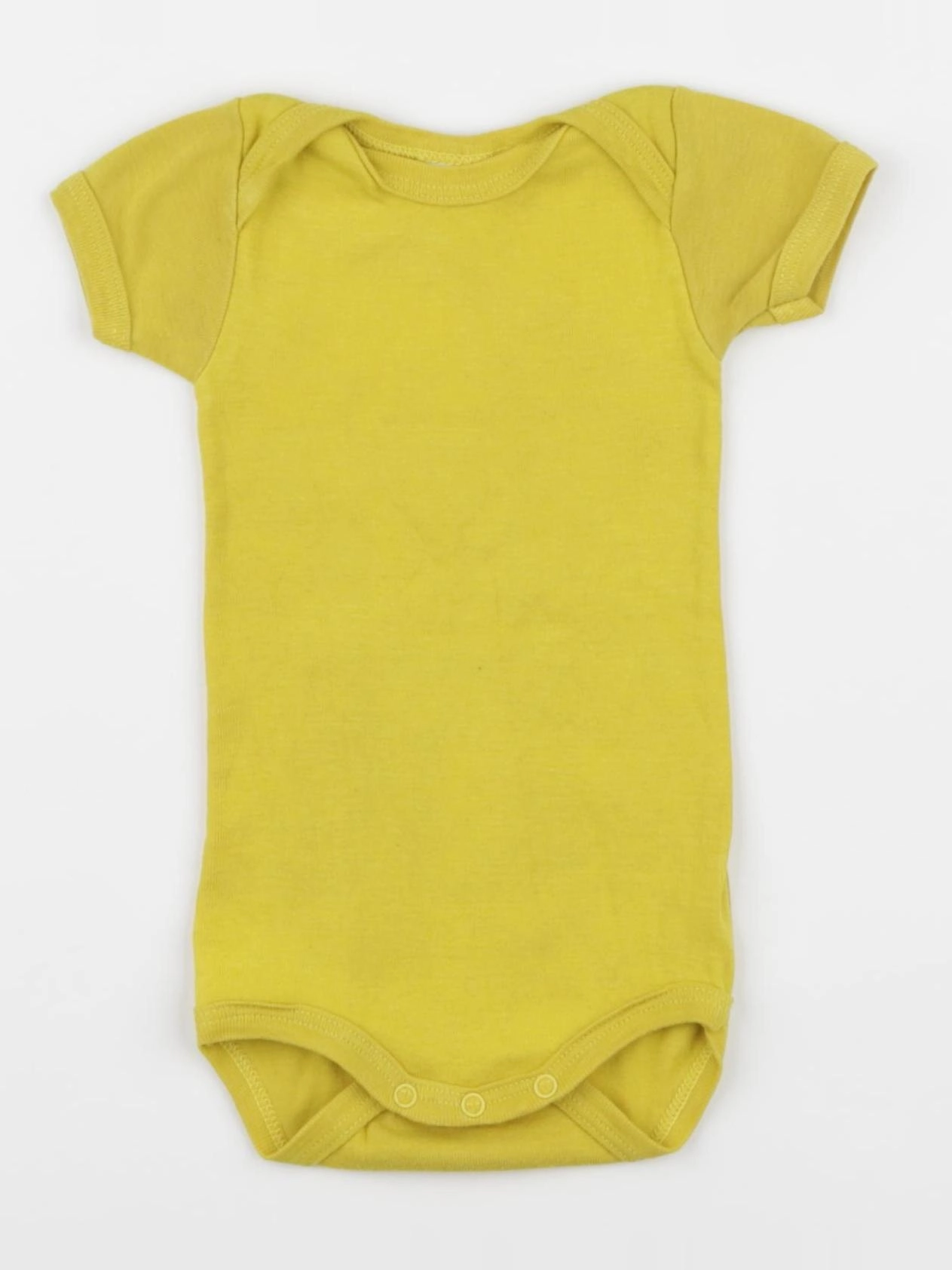 Petit Bateau - body jaune - 3 mois