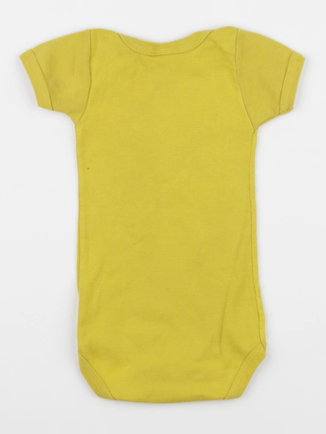 Petit Bateau - body jaune - 3 mois