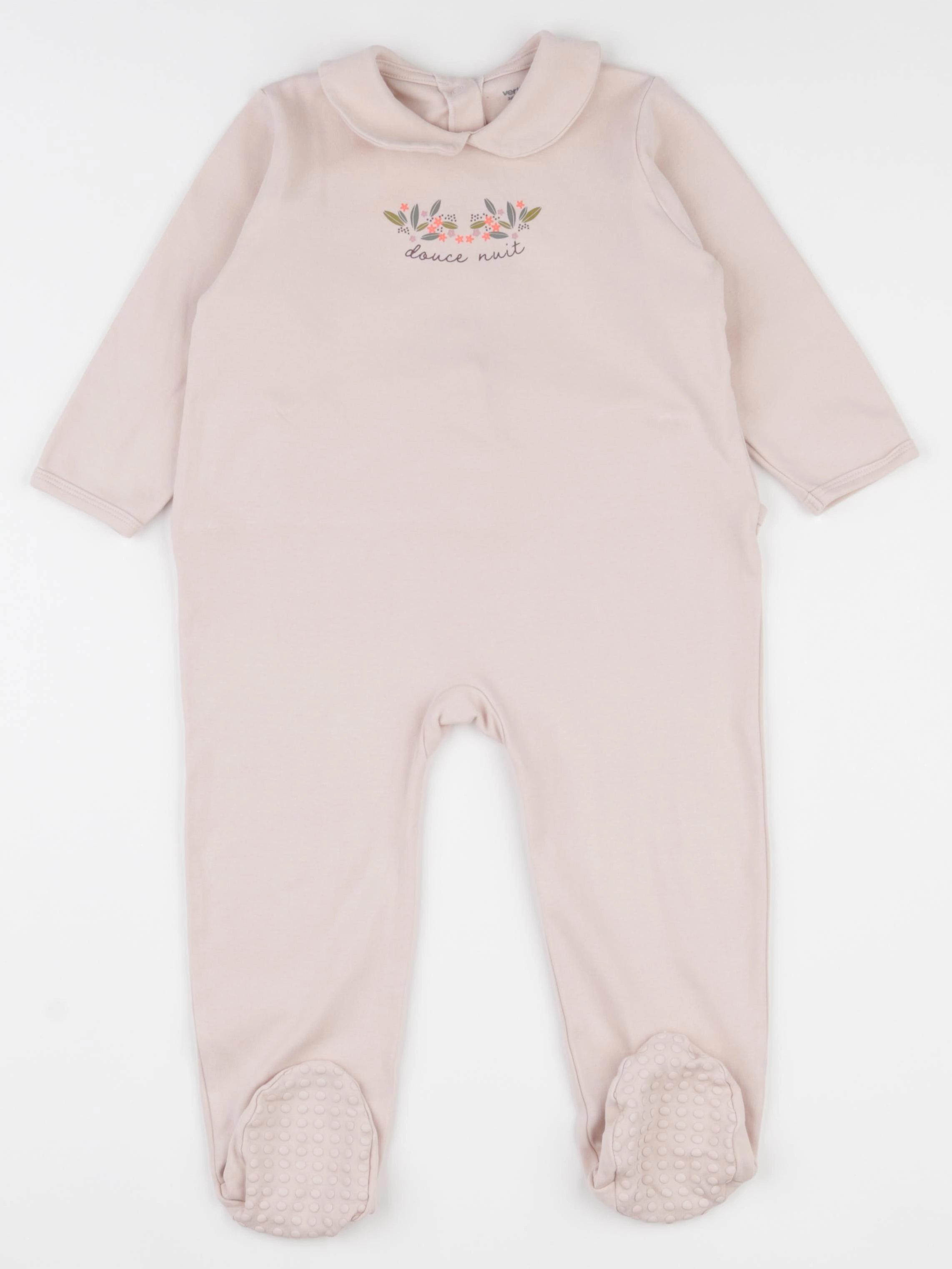 Vertbaudet - pyjama coton rose - 36 mois