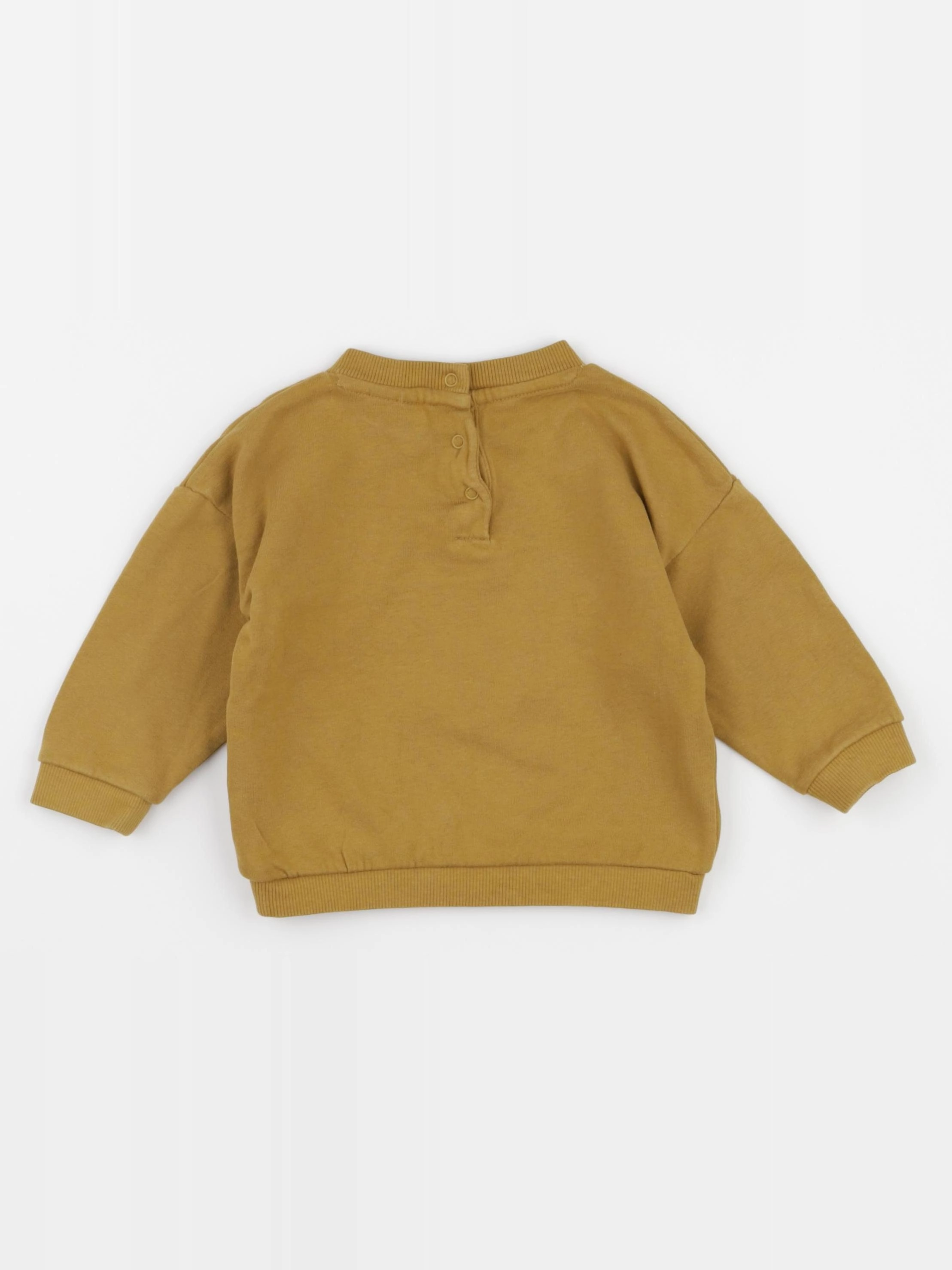 Vertbaudet - sweat vert - 12 mois