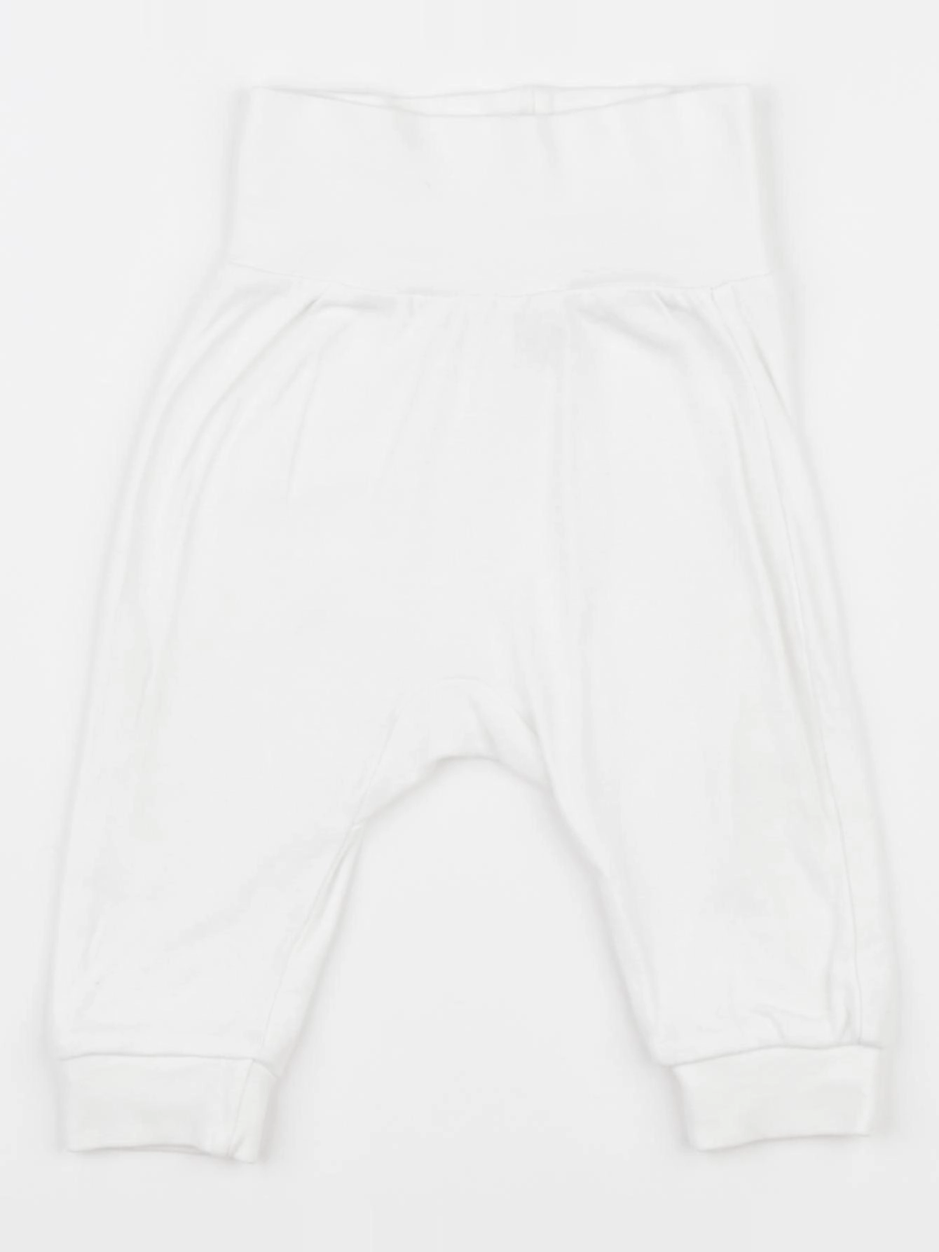 H&M - legging blanc - 6 mois