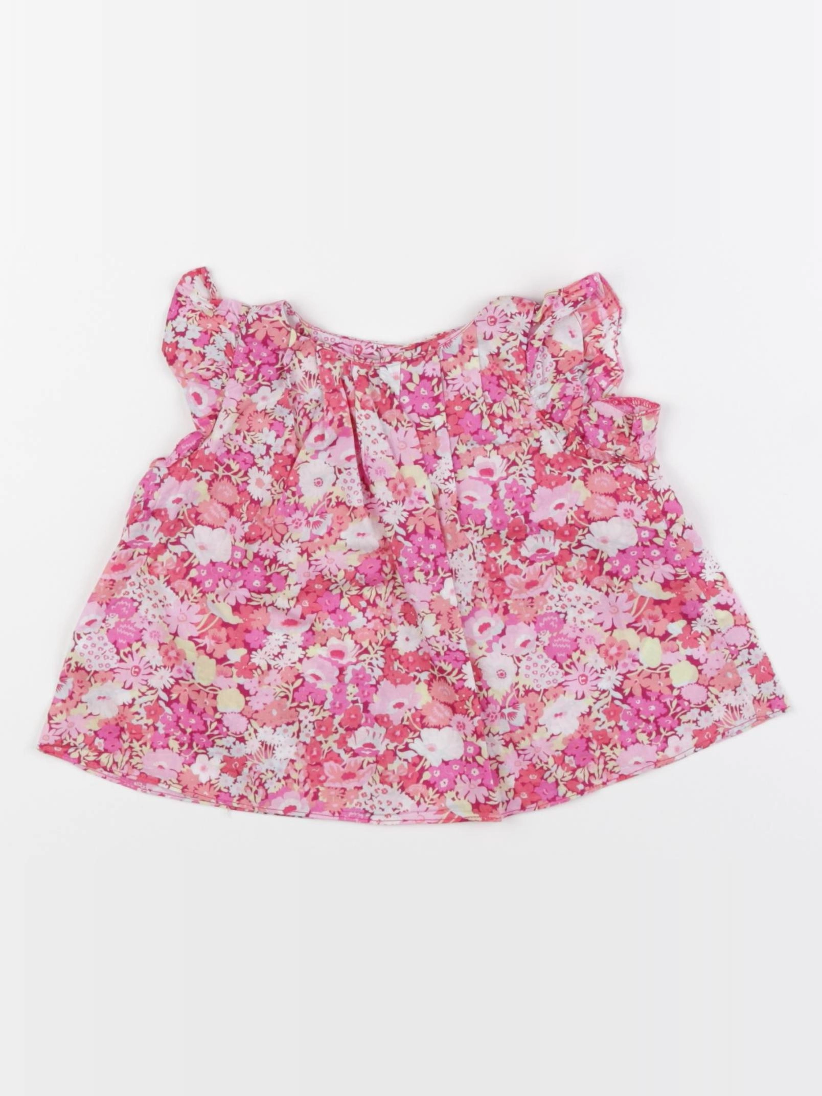 Jacadi - blouse liberty rose - 12 mois