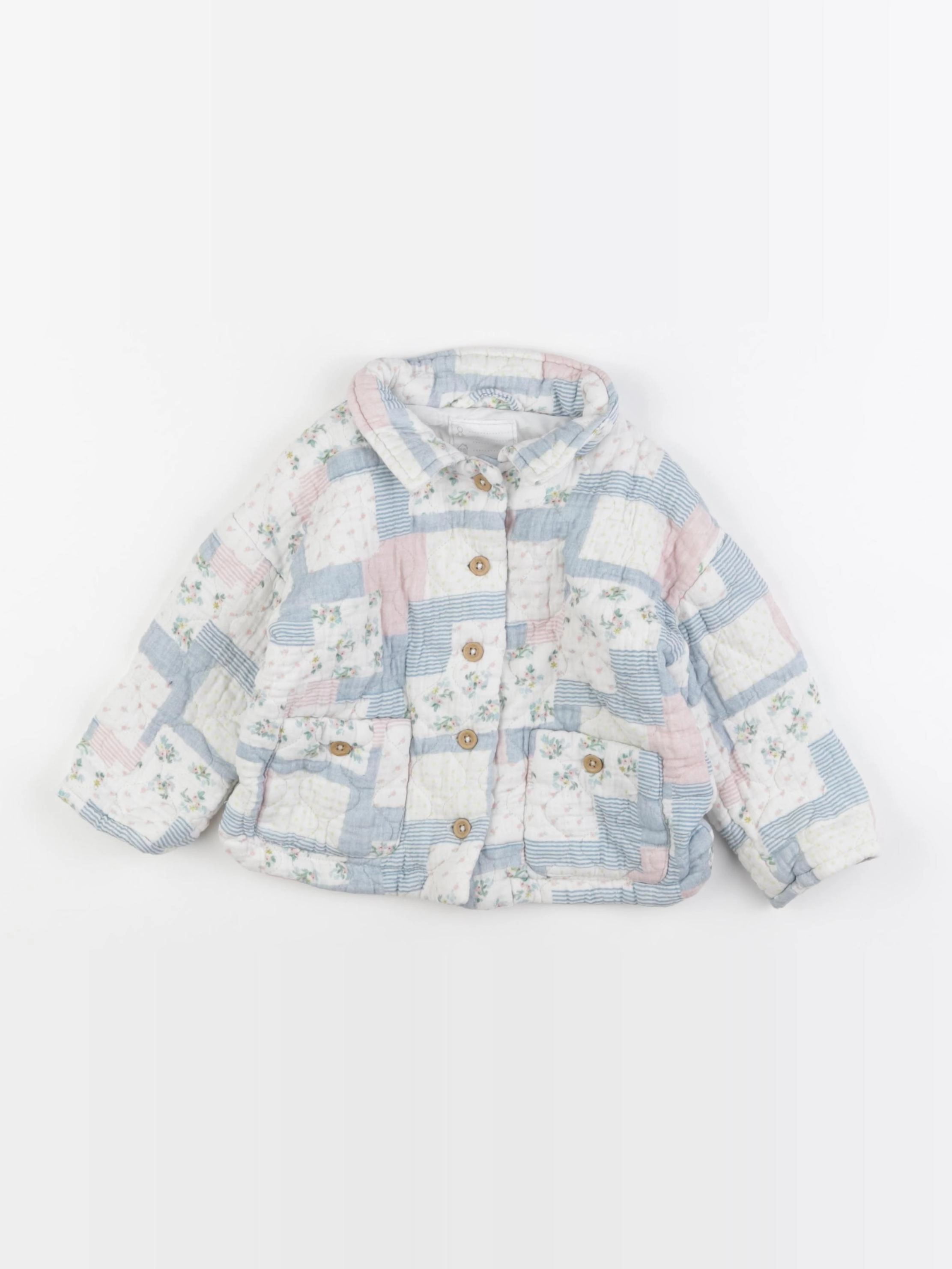 Vertbaudet - veste multicolore - 18 mois