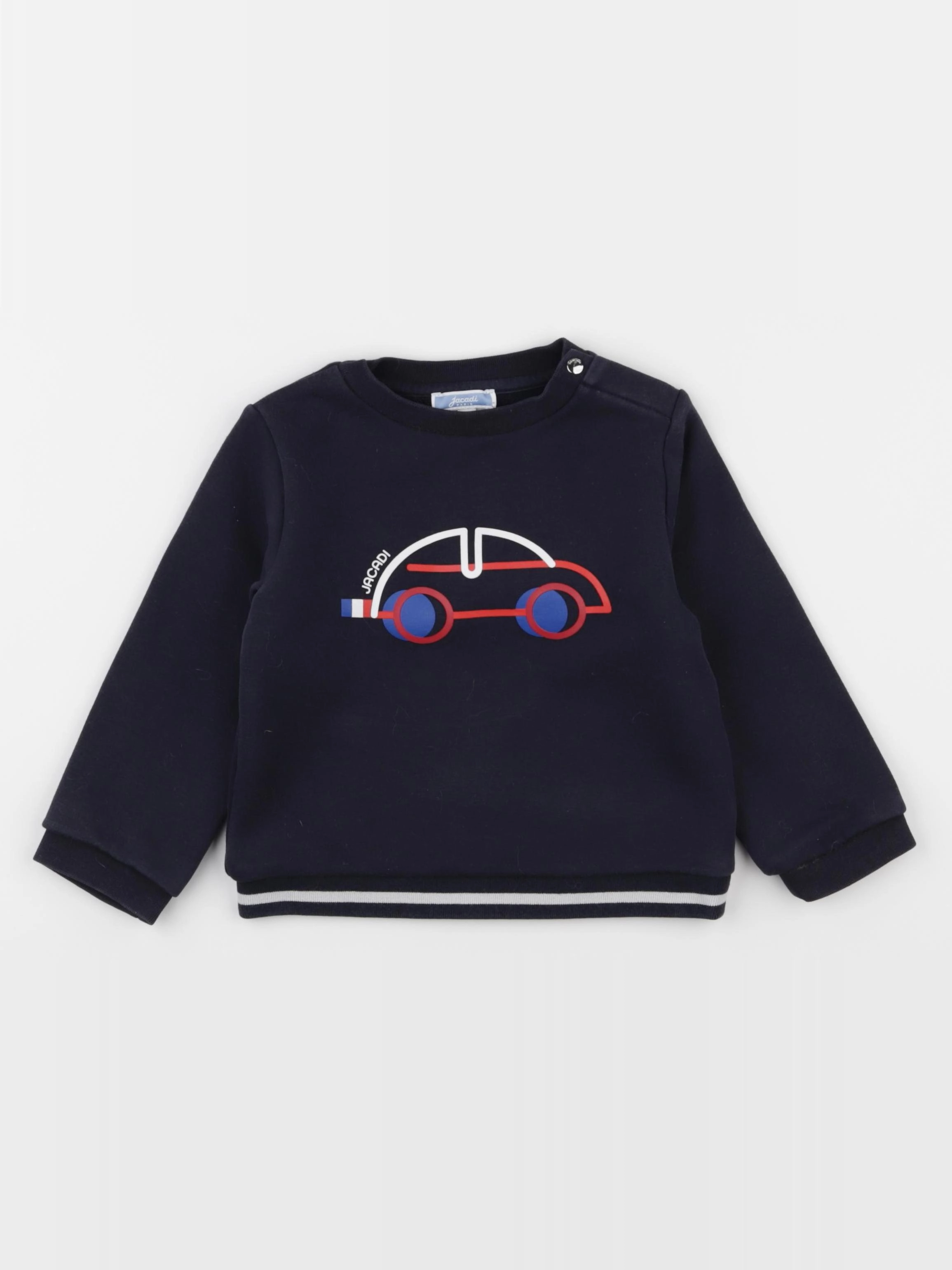 Jacadi - sweat bleu - 36 mois